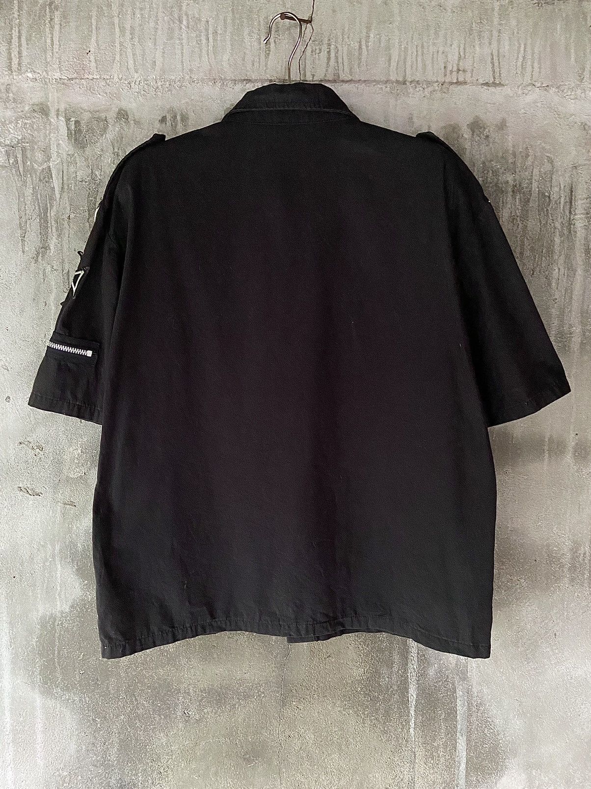 Hysteric Glamour × If Six Was Nine × Japanese Brand KEYSTATION THE U.K PUNK BUTTON UP BALCK SHIRT Size US M / EU 48-50 / 2 - 14 Thumbnail