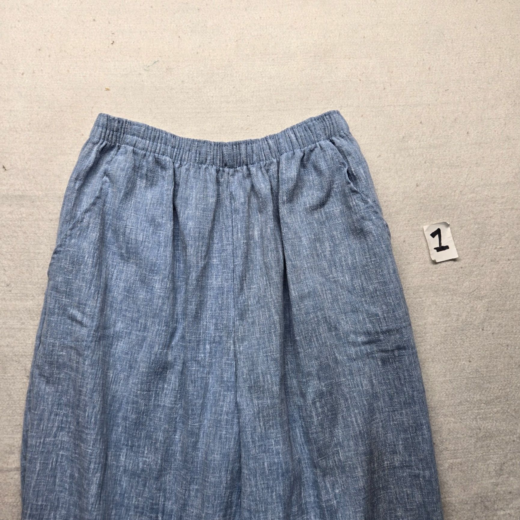 Vintage VINTAGE Michael Lawrence Sweatpants Women's 12 Pants Blue Regular Straight 90s Womens Shirts? Size 36" / US 14 / IT 50 - 2 Thumbnail