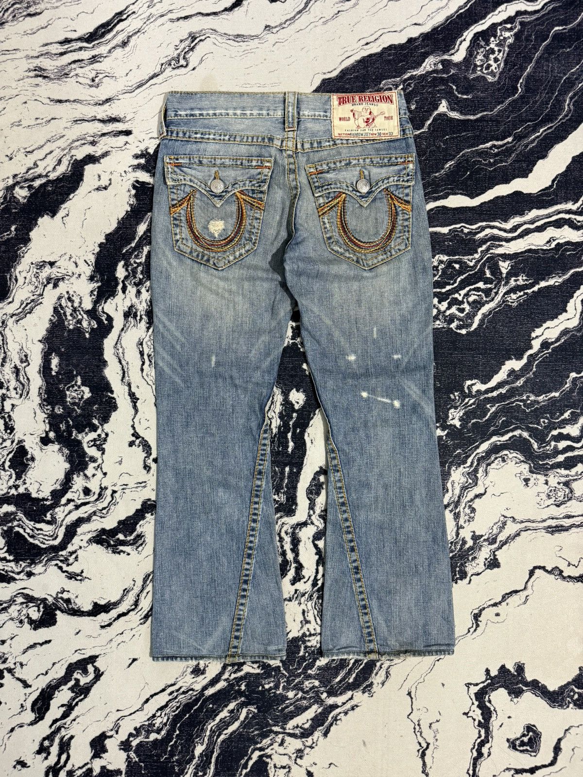 True Religion True religion world tour section rainbow joey jeans bootcut Size US 30 / EU 46 - 1 Thumbnail