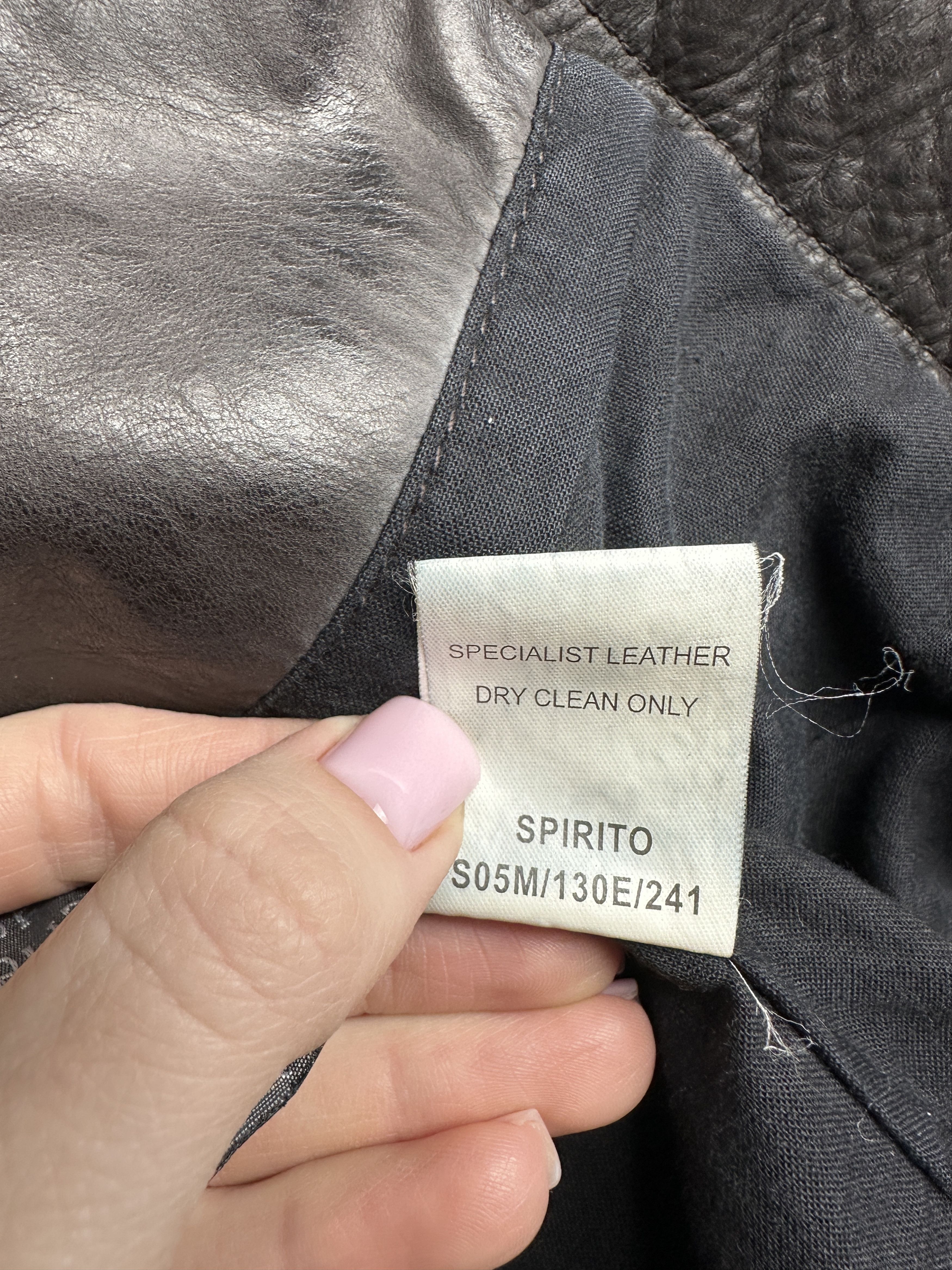 Reiss Reiss Mens Leather Jacket Size US M / EU 48-50 / 2 - 6 Thumbnail