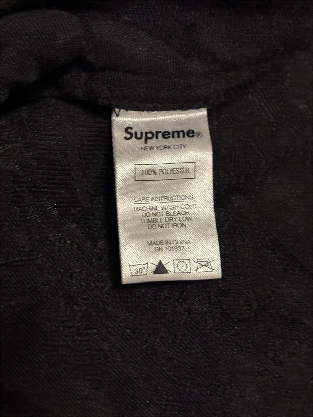 Supreme Supreme Black Cargo Pants Size 30 Size US 30 / EU 46 - 6 Thumbnail