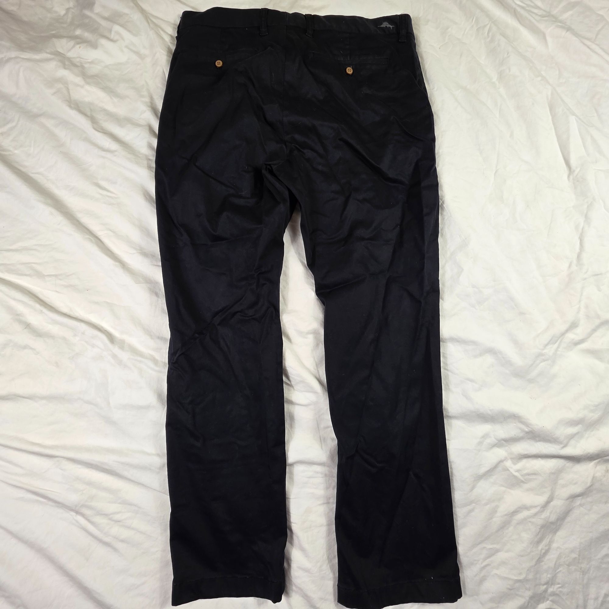 Tommy Bahama Tommy Bahama Mens Size 36x30 Black Casual Pants Walking Outd Size US 36 / EU 52 - 2 Thumbnail