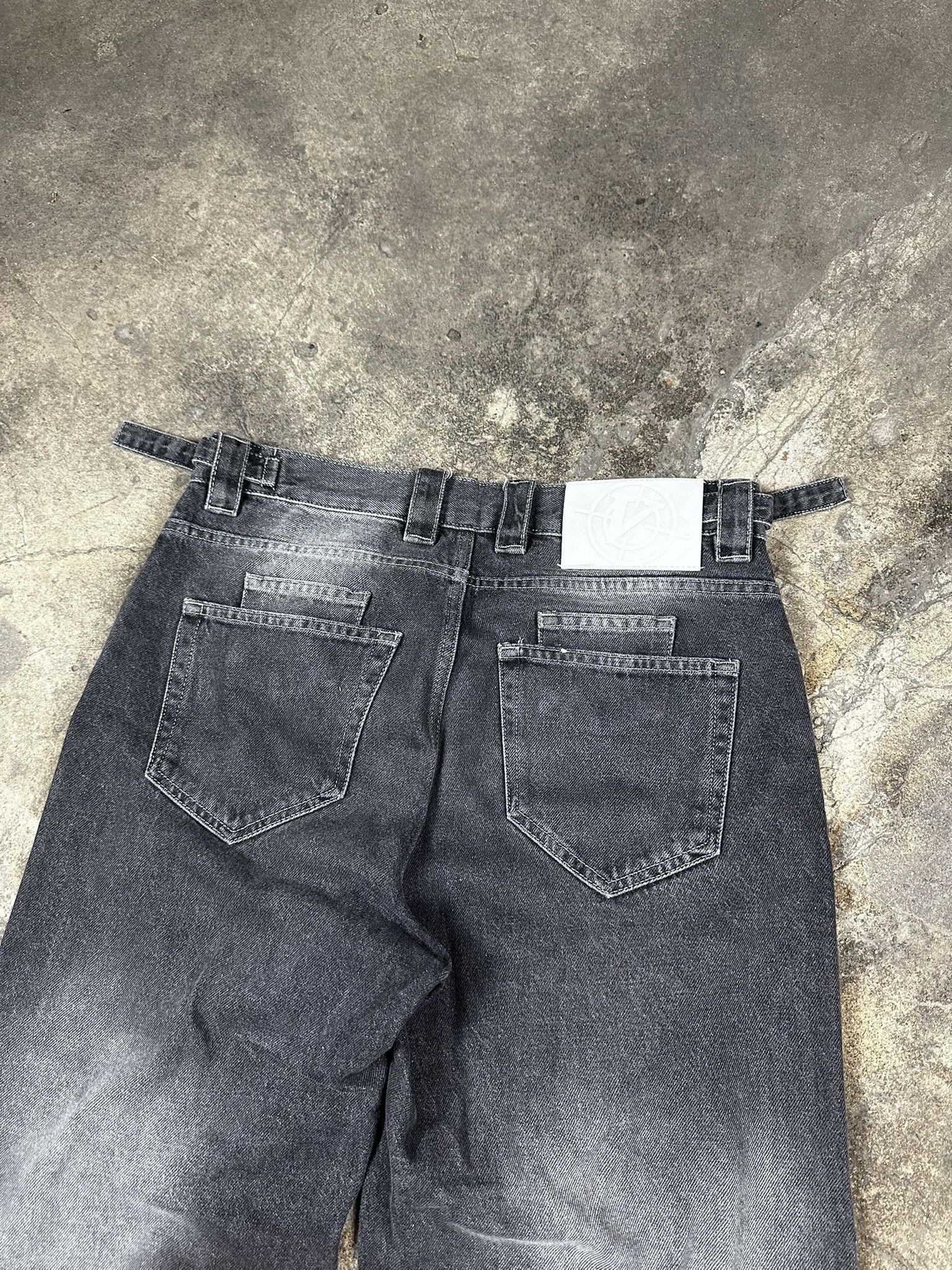 Other Vicinity Stonewashed Oversized Denim Pants Size US 30 / EU 46 - 5 Thumbnail