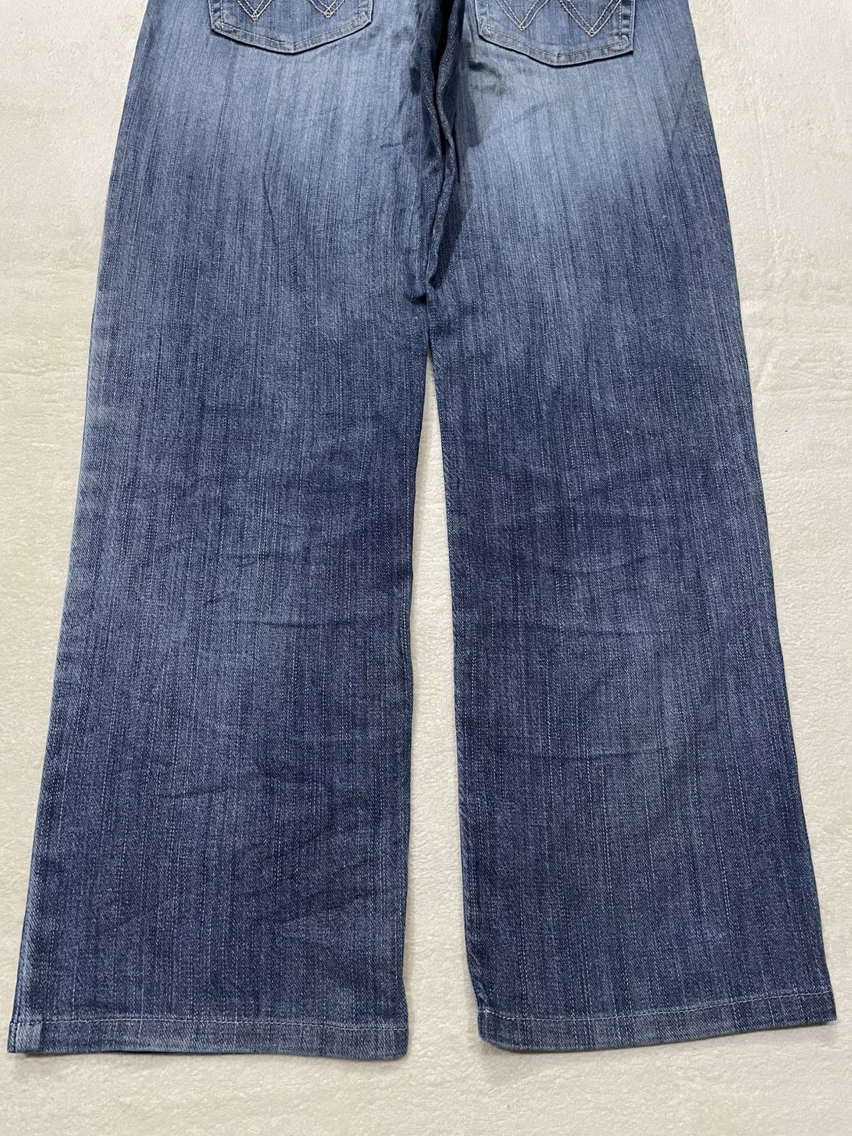 Wrangler Vintage Wrangler Distress Faded Denim Jeans Size US 32 / EU 48 - 12 Thumbnail