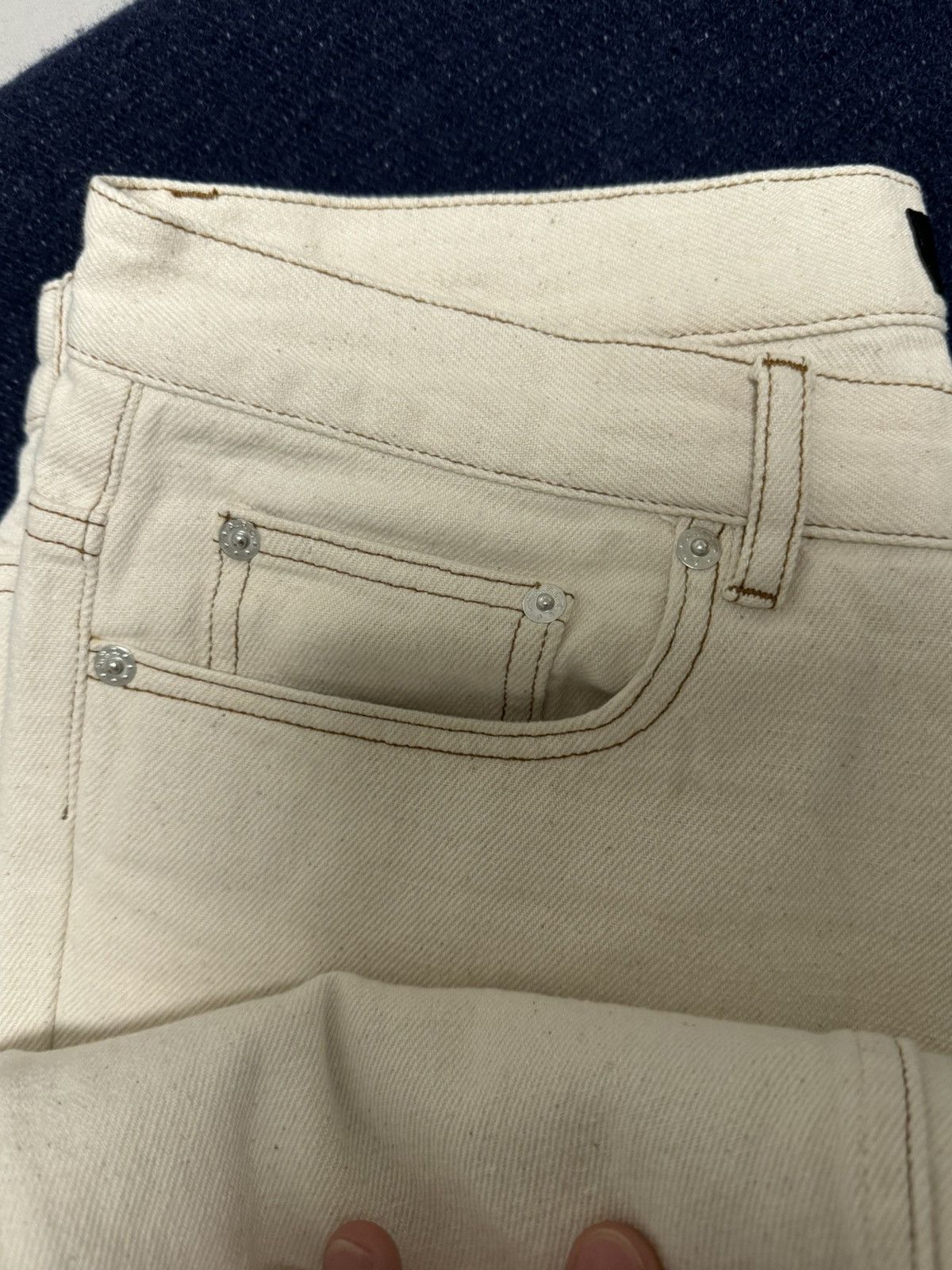 A.P.C. APC off white jeans Size US 32 / EU 48 - 7 Thumbnail