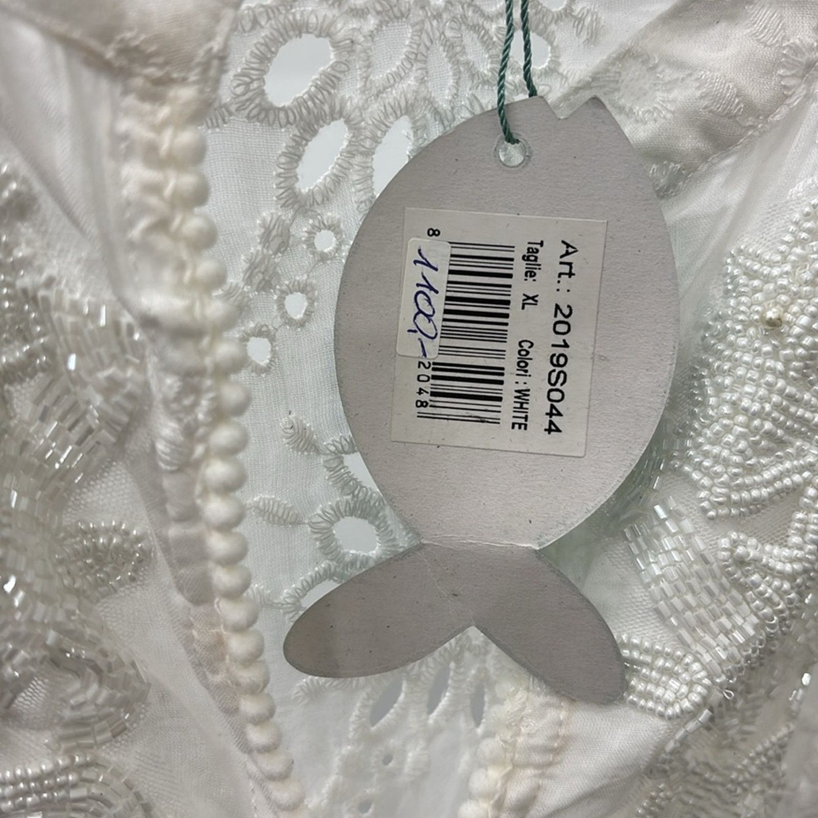 Other NWT Antica Sartoria Elegant White Lace Dress Size XL Size XL / US 12-14 / IT 48-50 - 10 Thumbnail