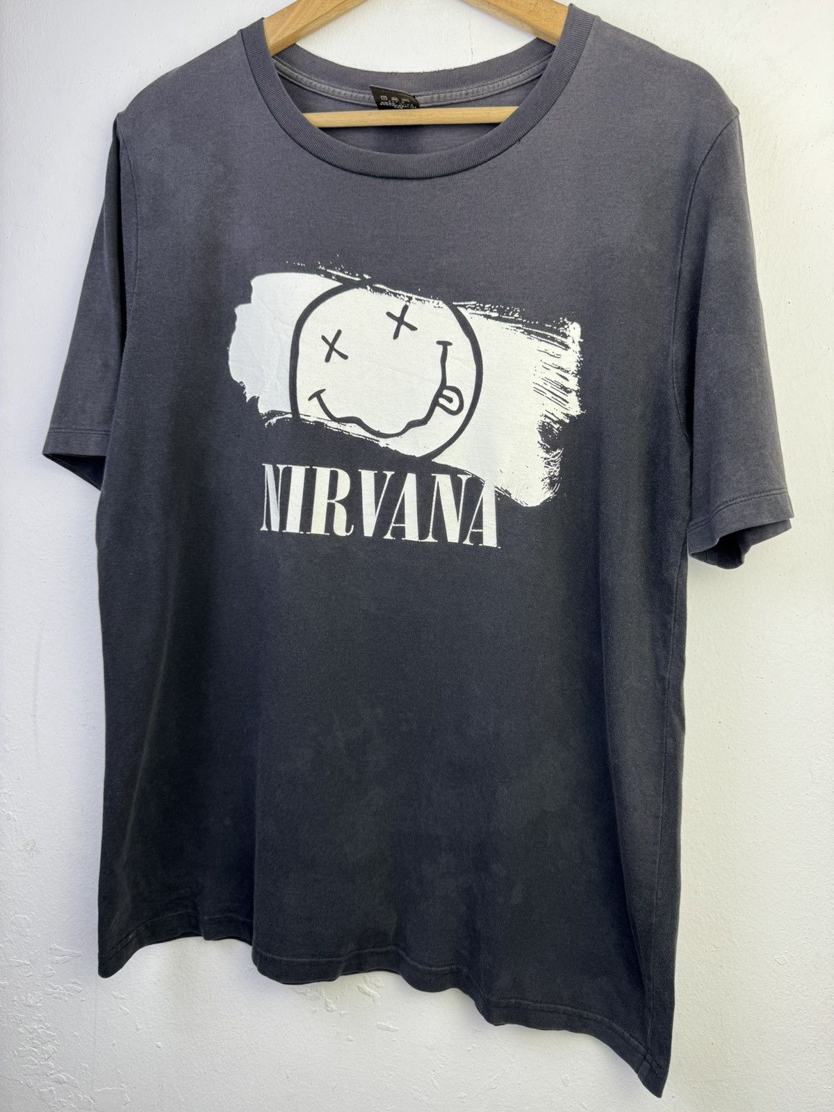 Number (N)ine Number Nine X Nirvana band t-shirt Size US L / EU 52-54 / 3 - 4 Thumbnail
