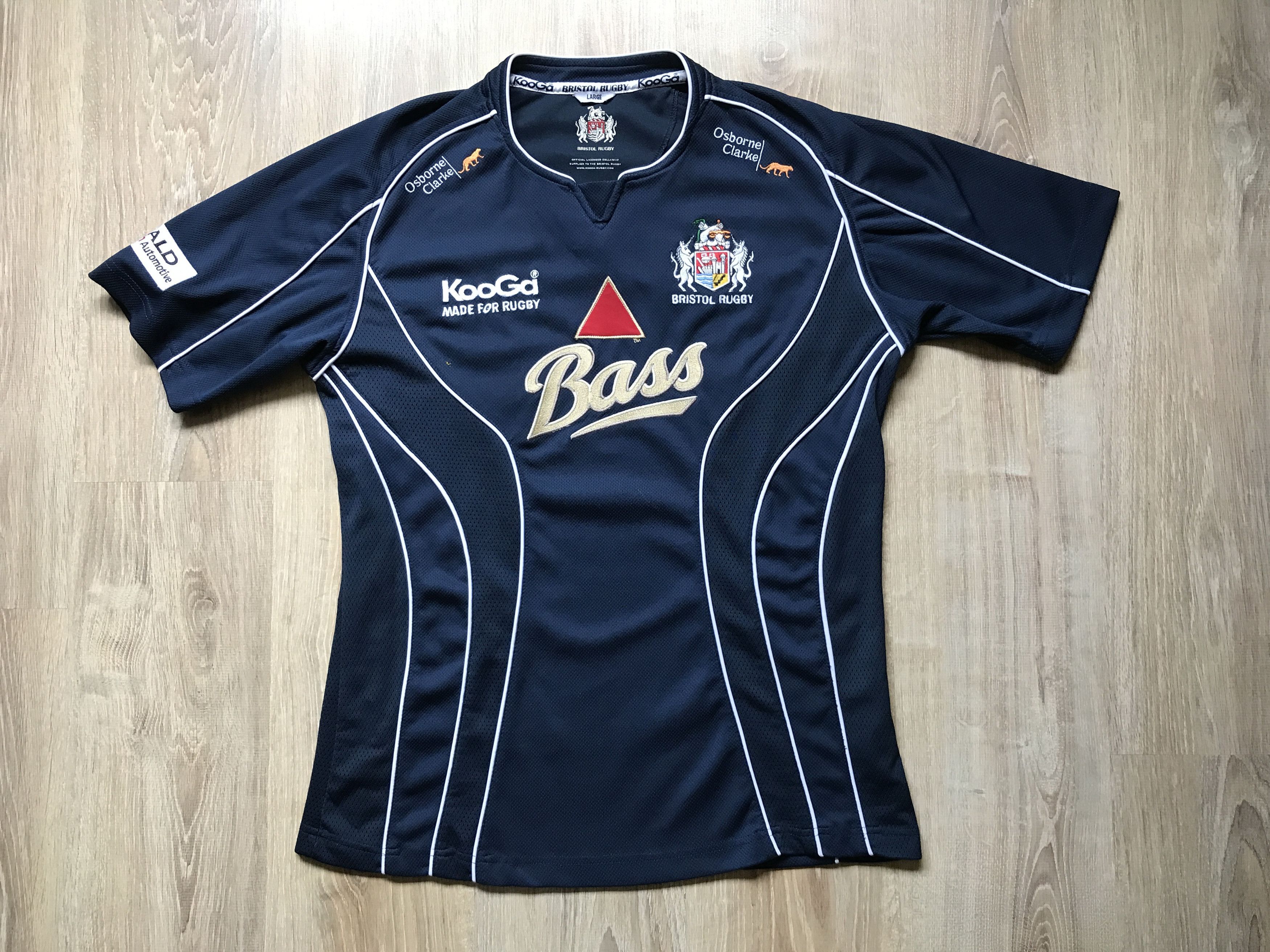 Vintage Kooga Vintage Bristol Rugby Home Shirt 2007/08 Size US L / EU 52-54 / 3 - 2 Thumbnail