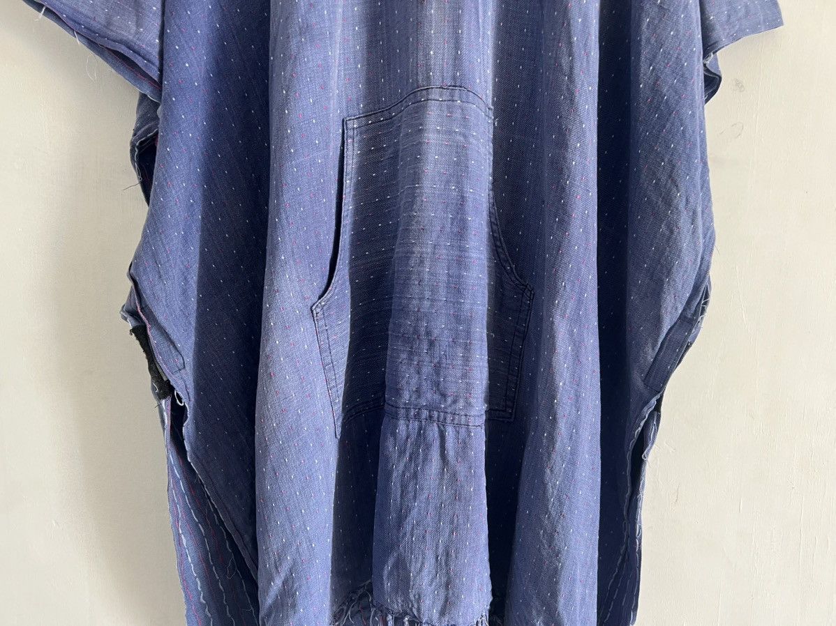Japanese Brand Denim Boro Sashiko Indigo Vintage Japan Hoodie Size US XXL / EU 58 / 5 - 5 Thumbnail