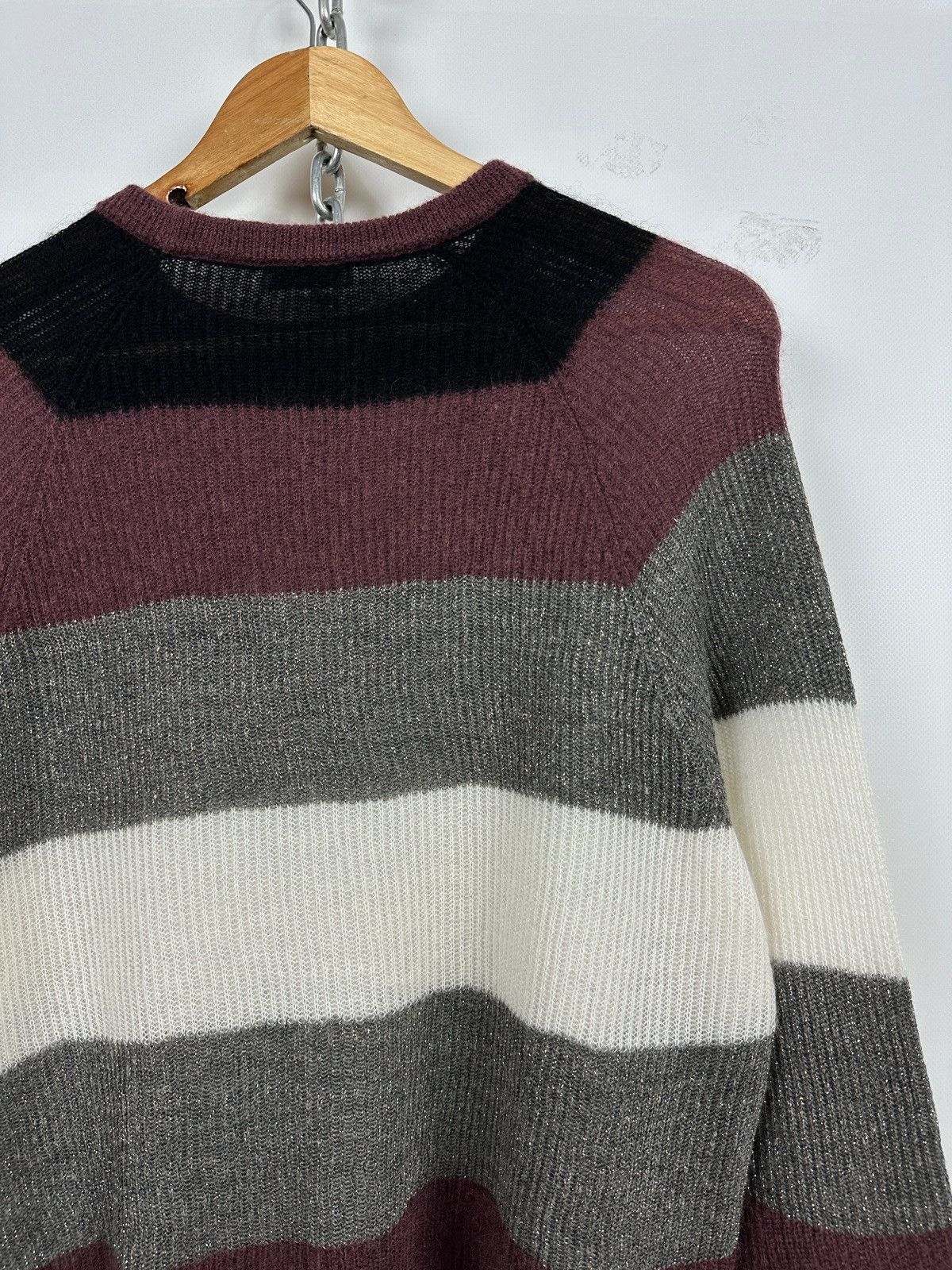 Brunello Cucinelli Brunello Cucinelli Mohair / Wool Sweater Size S / US 4 / IT 40 - 15 Thumbnail