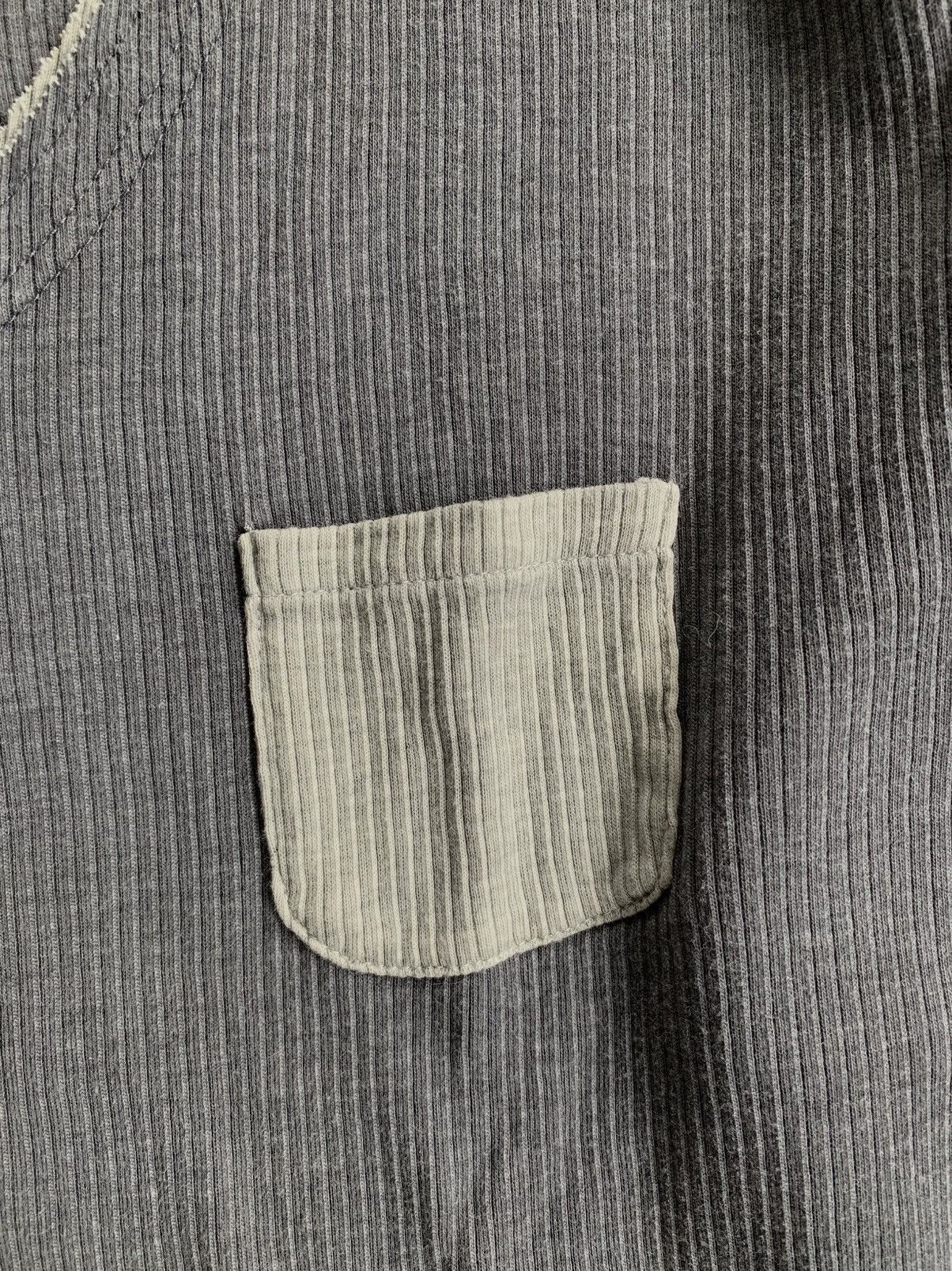 Japanese Brand Japanese Archive Ribbed Top with Pocket Detail Size US L / EU 52-54 / 3 - 4 Thumbnail