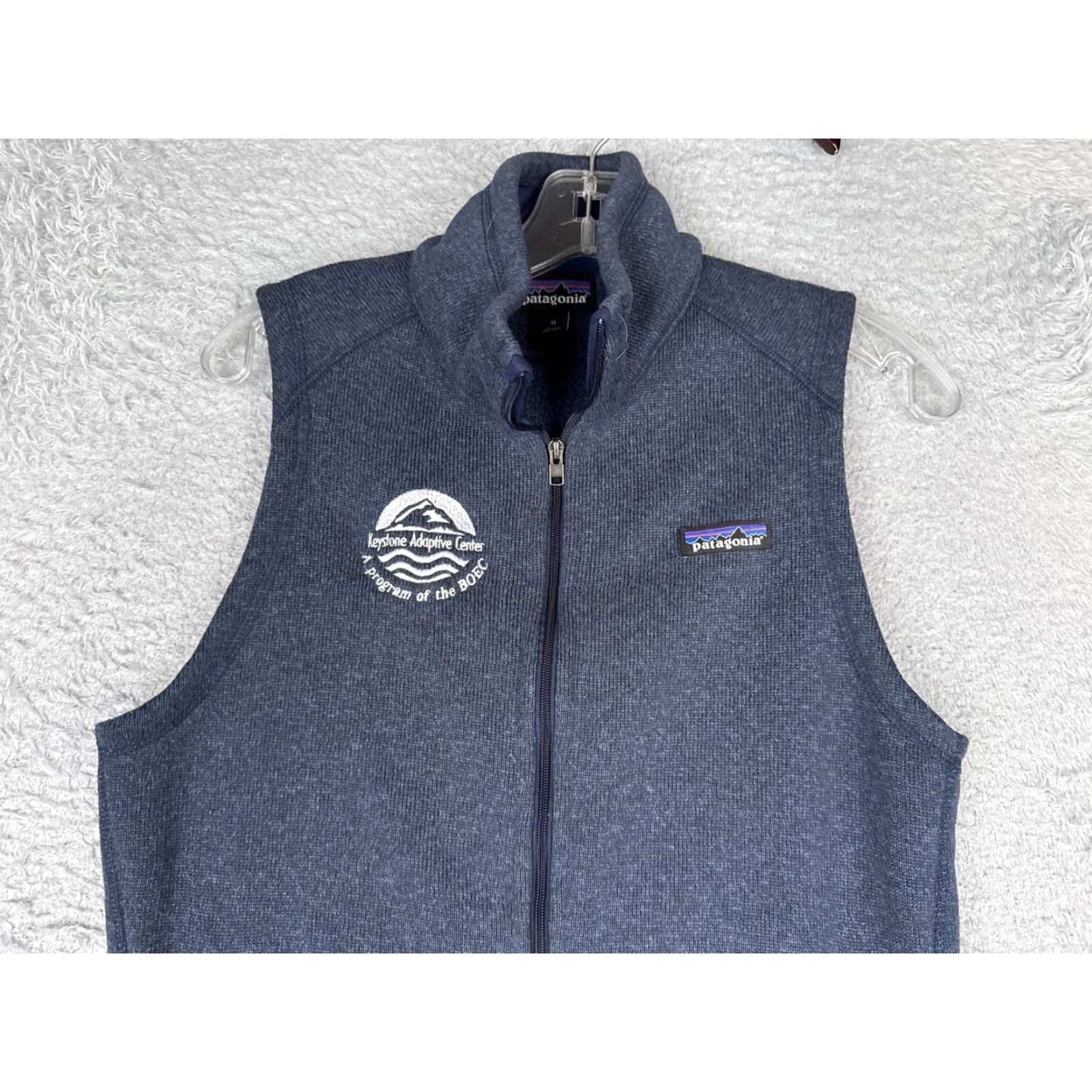 Patagonia Patagonia Better Sweater Vest Womens M Blue Fleece Full Zip Logo Outdoor Vest Size M / US 6-8 / IT 42-44 - 7 Thumbnail