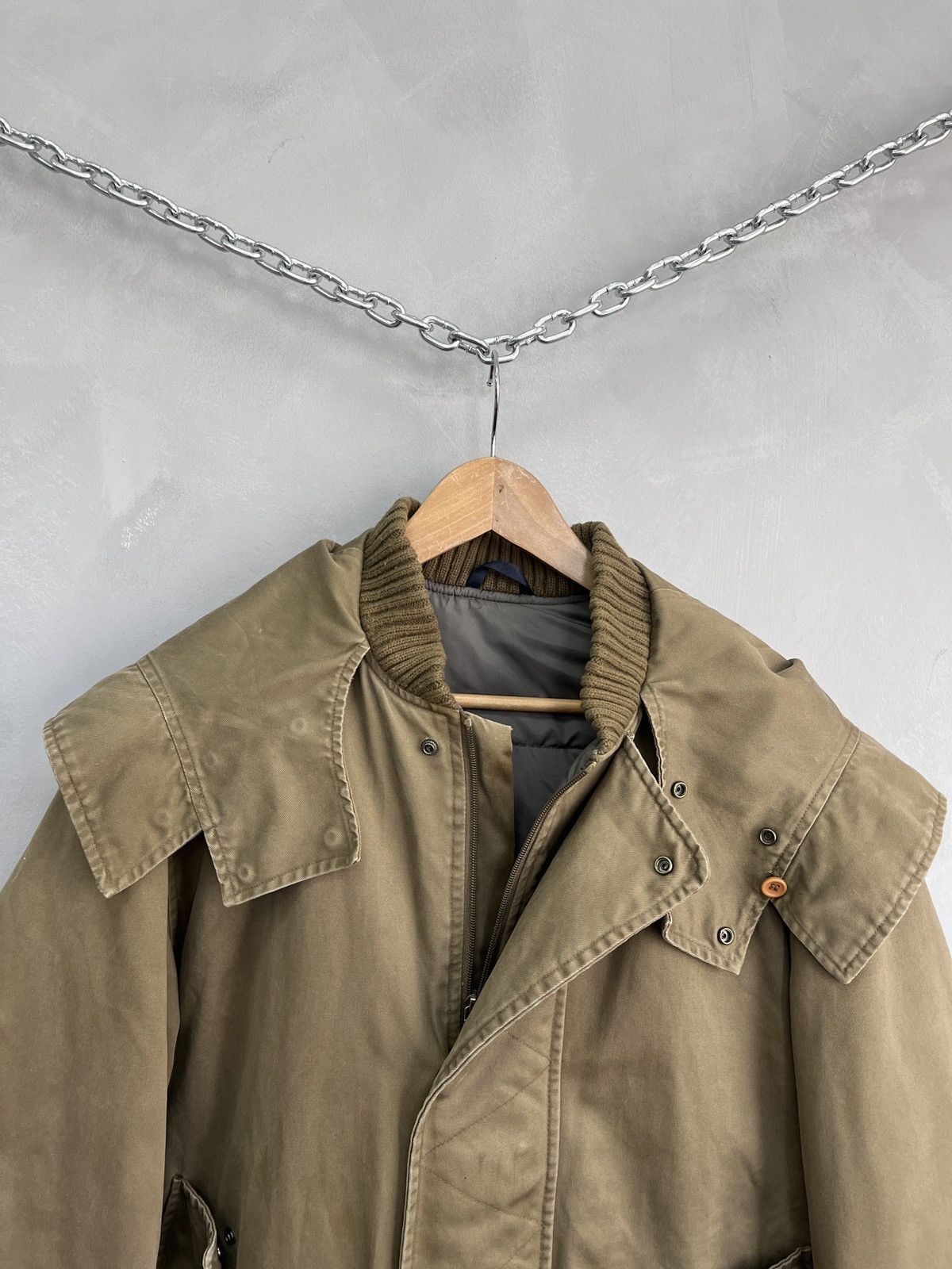Japanese Brand × Kenzo Vintage hood japanese canvas KENZO HOMME HOOD JACKET RARE Size US L / EU 52-54 / 3 - 3 Thumbnail