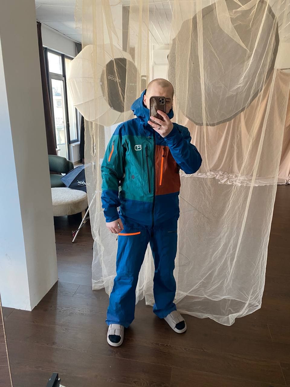 ORTOVOX ORTOVOX Jacket & Pants Suit Gorpcore Style Outdoor Rare Sz L Size US L / EU 52-54 / 3 - 4 Thumbnail