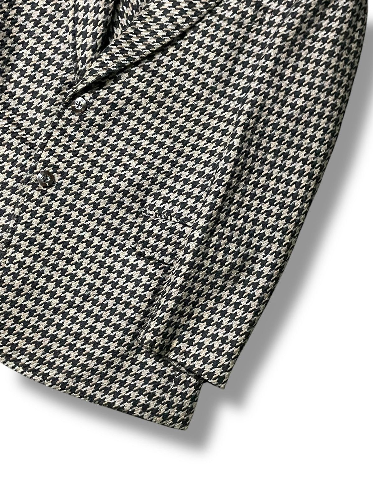 Japanese Brand × Vintage Toyohara Tokyo Brand Houndstooth Coat (63) Size US XS / EU 42 / 0 - 5 Thumbnail
