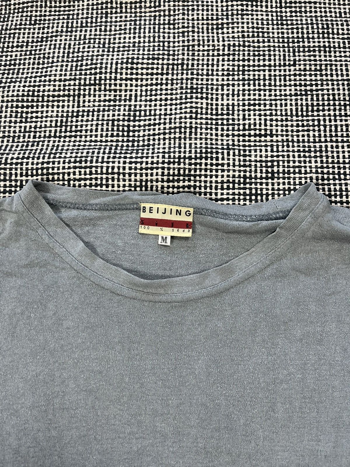 Designer ➕ 100% silk base layer long sleeve t-shirt avant garde Size US S / EU 44-46 / 1 - 4 Thumbnail