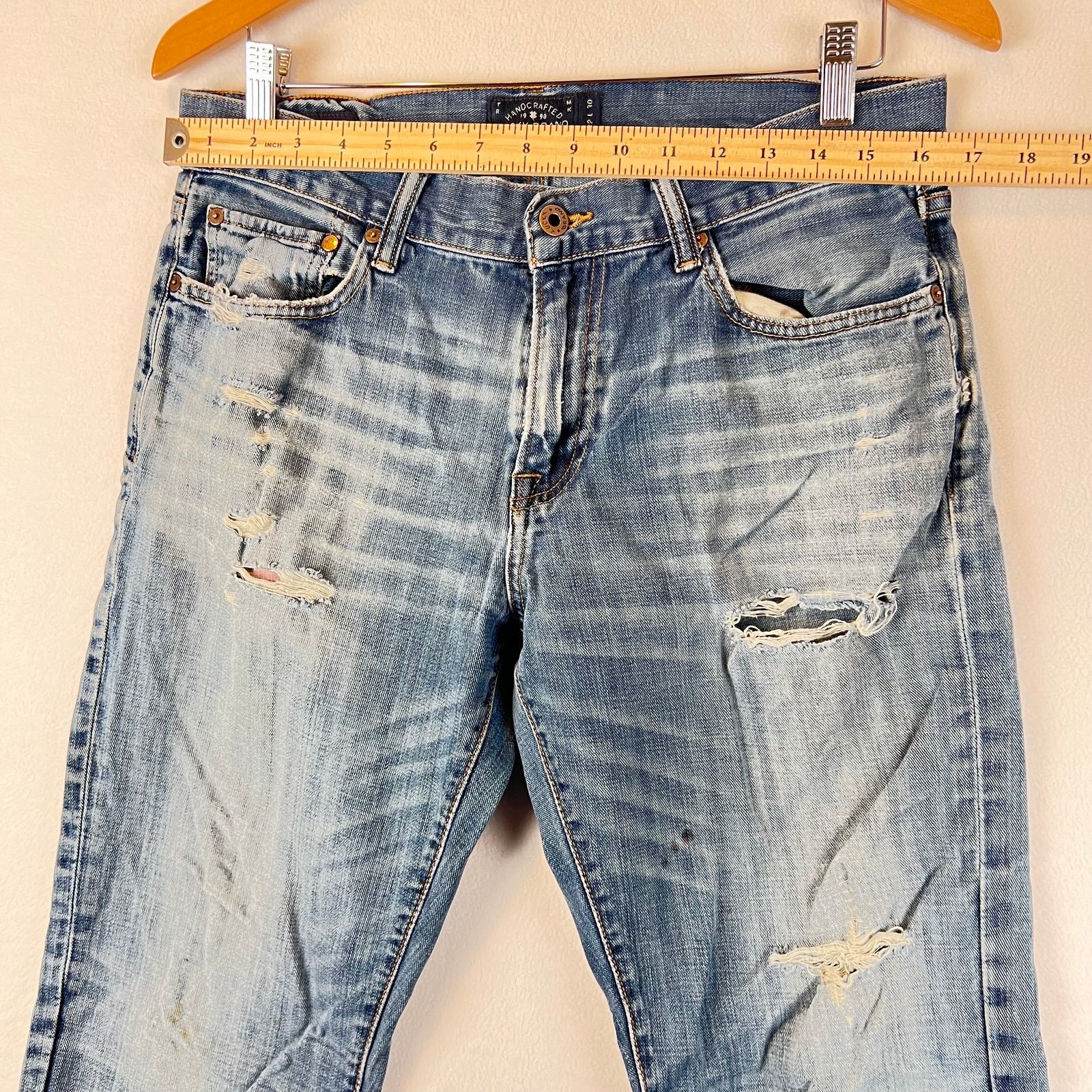 Lucky Brand Lucky Brand Jeans Men 32x30 Blue 121 Heritage Slim Straight Size US 32 / EU 48 - 10 Thumbnail