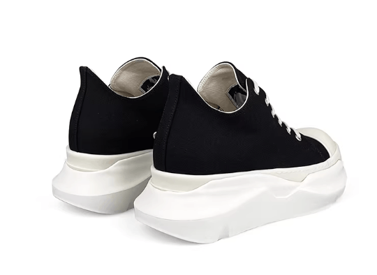 Rick Owens Drkshdw RO Drkshdw Men's Canvas Thick Sole Low Shoes Size US 8 / EU 41 - 5 Thumbnail