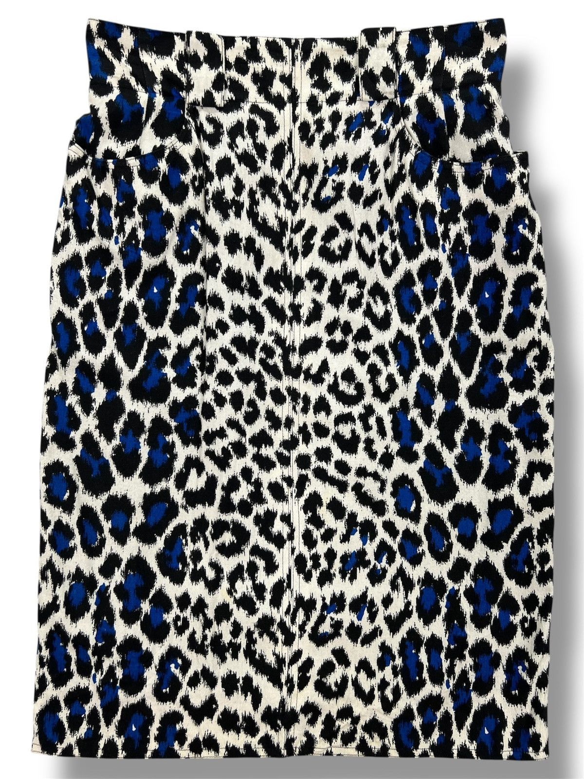 Jean-Louis Scherrer Vintage Jean-Louis Scherrer Leopard Skirt Size 28" / US 6 / IT 42 - 1 Thumbnail