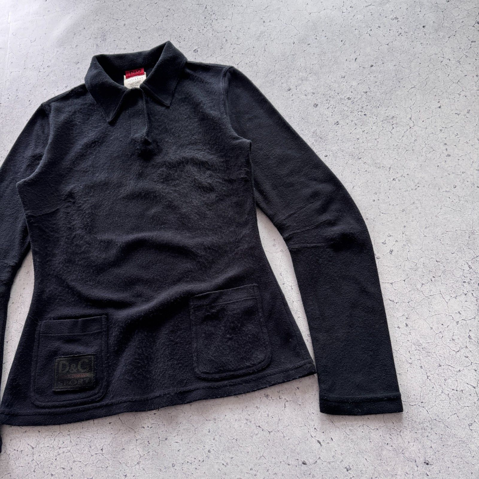 Dolce & Gabbana Vintage Dolce & Gabbana Sport Fleece Y2K Sweatshirt 00s DG Size S / US 4 / IT 40 - 3 Thumbnail