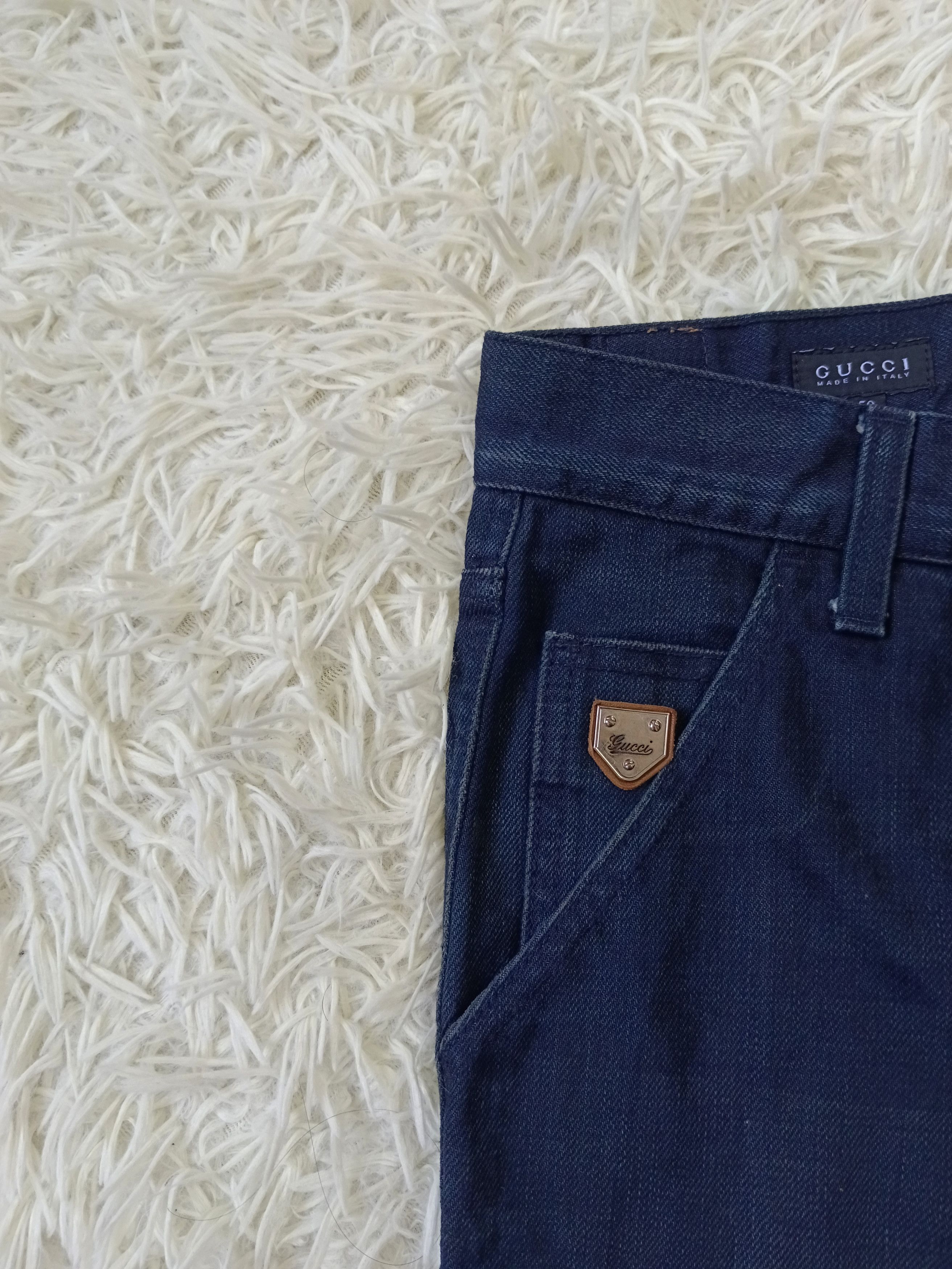 GUCCI MADE IN ITALY DENIM PANTS