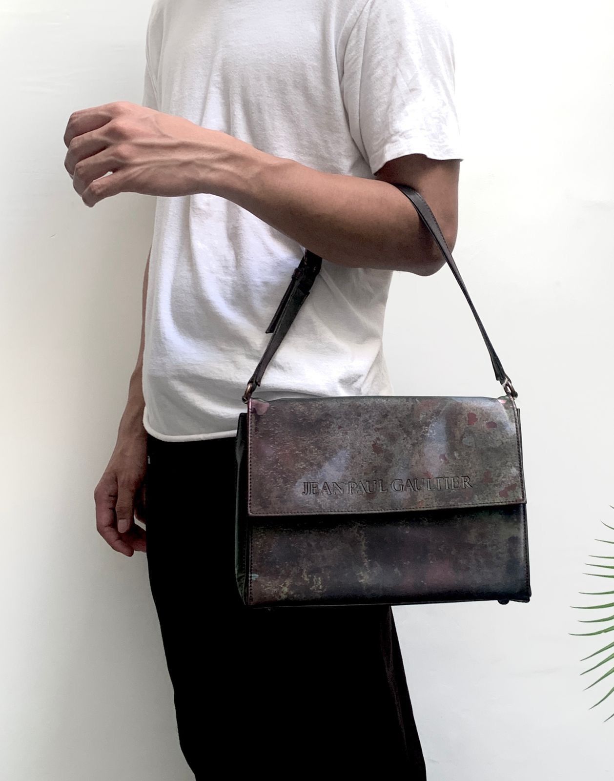 90s Jean Paul GAULTIER long shoulder bag