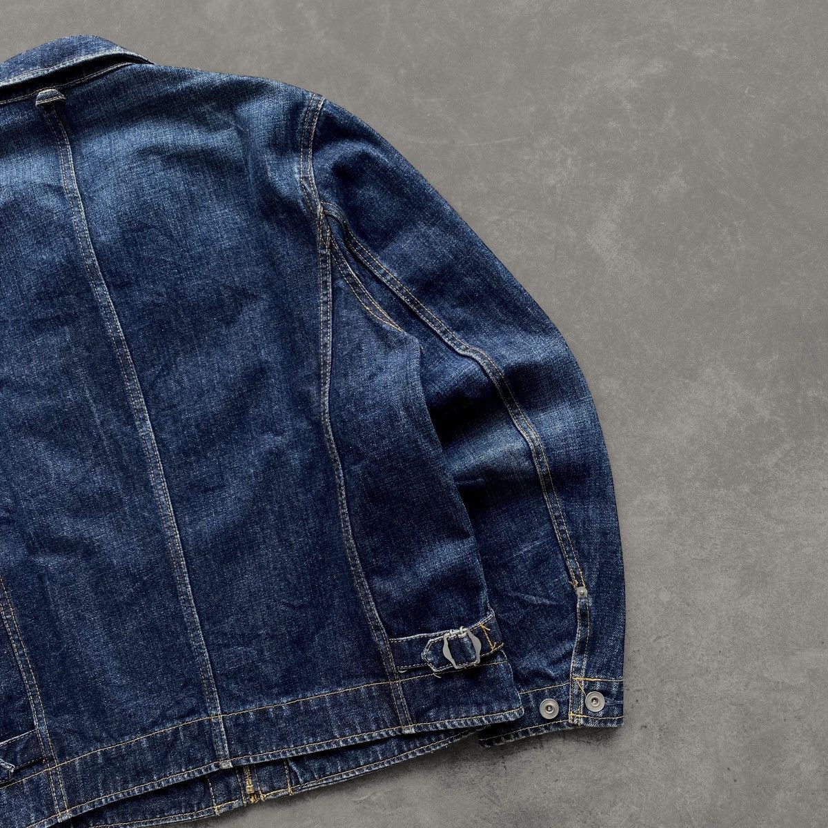 Uniqlo 🇯🇵Uniqlo Vintage Denim Zipper Jacket🇯🇵 Size US L / EU 52-54 / 3 - 7 Thumbnail
