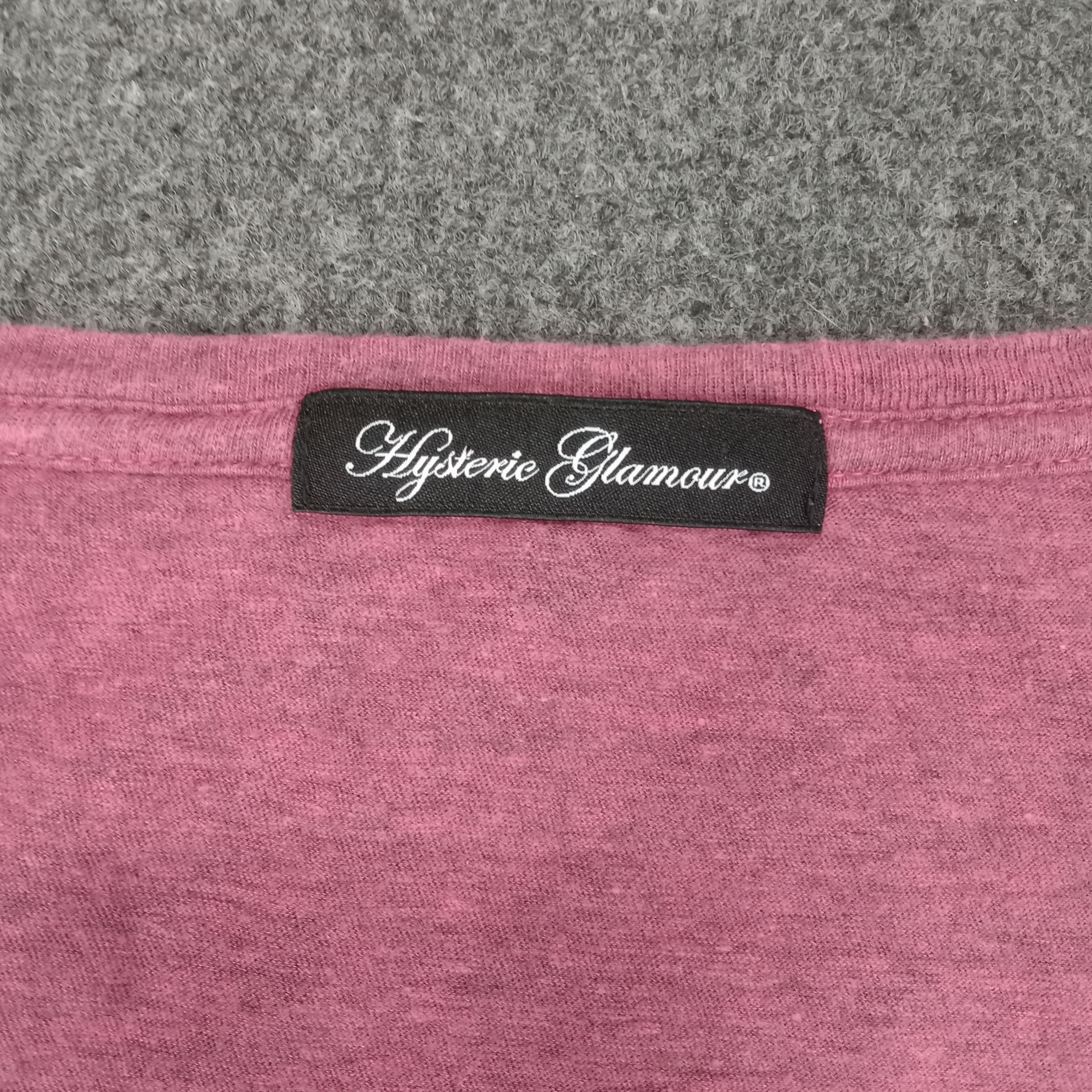 Hysteric Glamour Hysteric Glamour Japanese Brand Long Sleeve Tshirt Size XS / US 0-2 / IT 36-38 - 3 Thumbnail