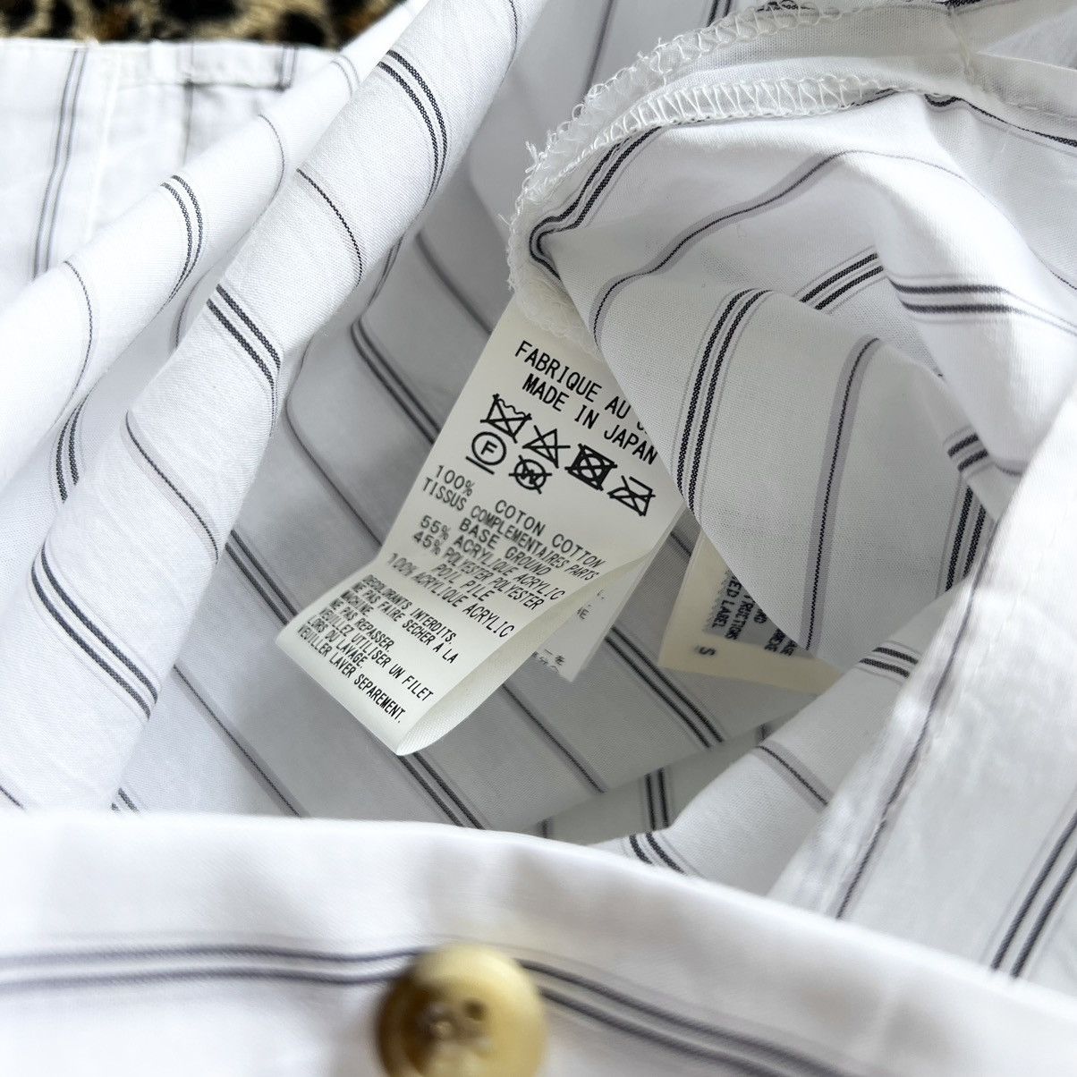 Limi Feu × Yohji Yamamoto LIMI feu by Yohji Yamamoto LEOPARD POCKET SHIRT Size S / US 4 / IT 40 - 8 Thumbnail