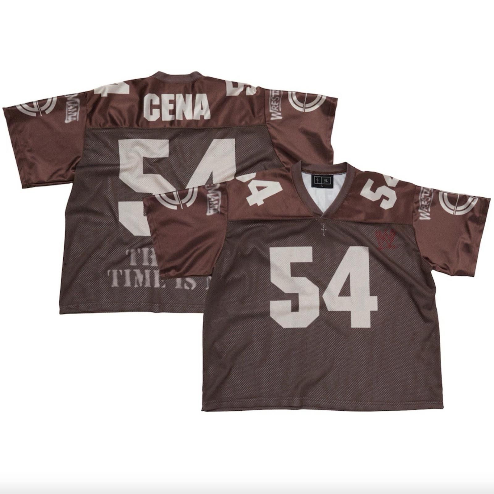 WWE Travis Scott John Cena WWE WrestleMania Cactus Jack Jersey Size US XL / EU 56 / 4 - 1 Thumbnail