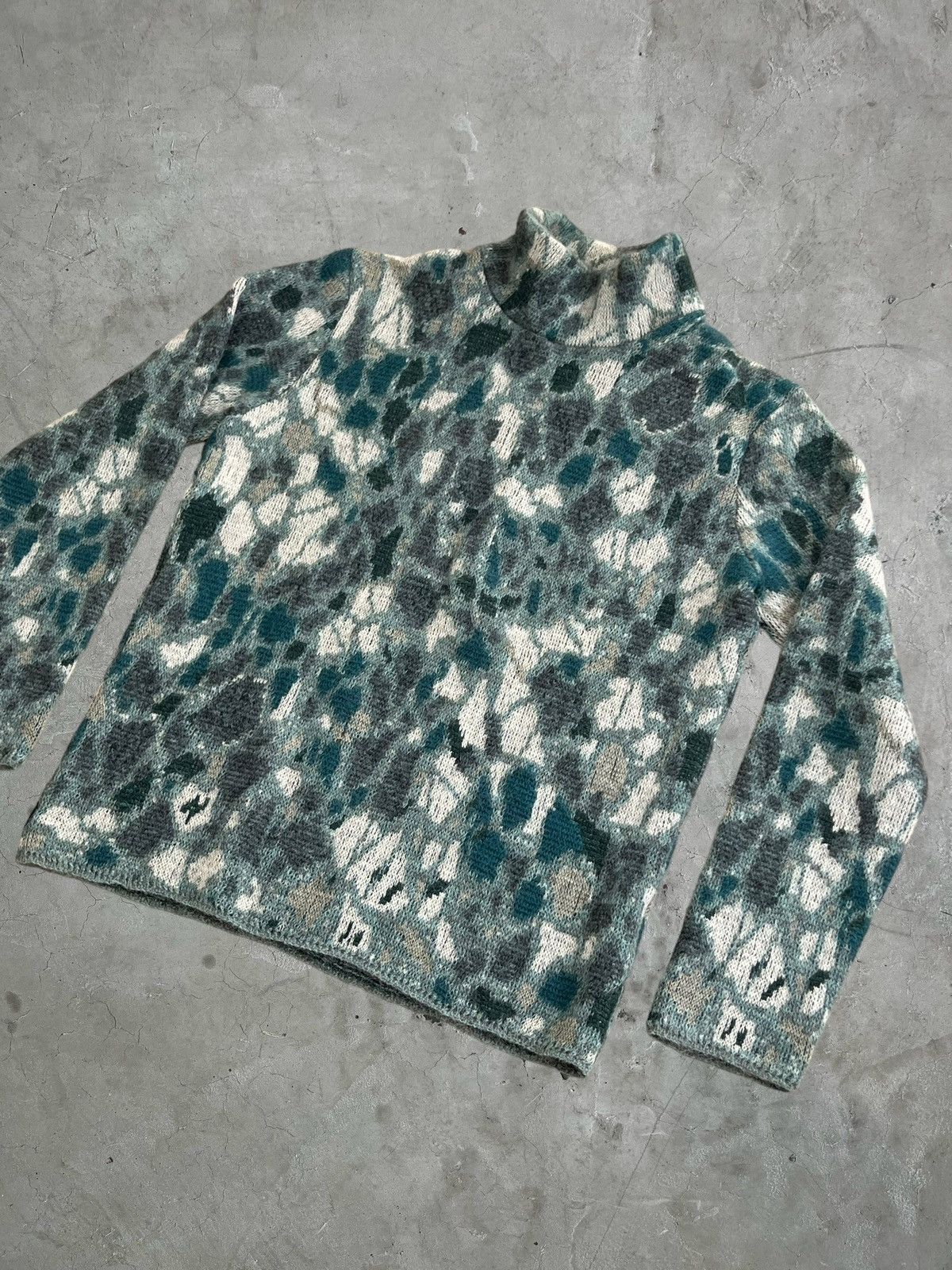 Jil Sander AW/08 Jil Sander Mohair Marble Sweater Size US L / EU 52-54 / 3 - 3 Thumbnail