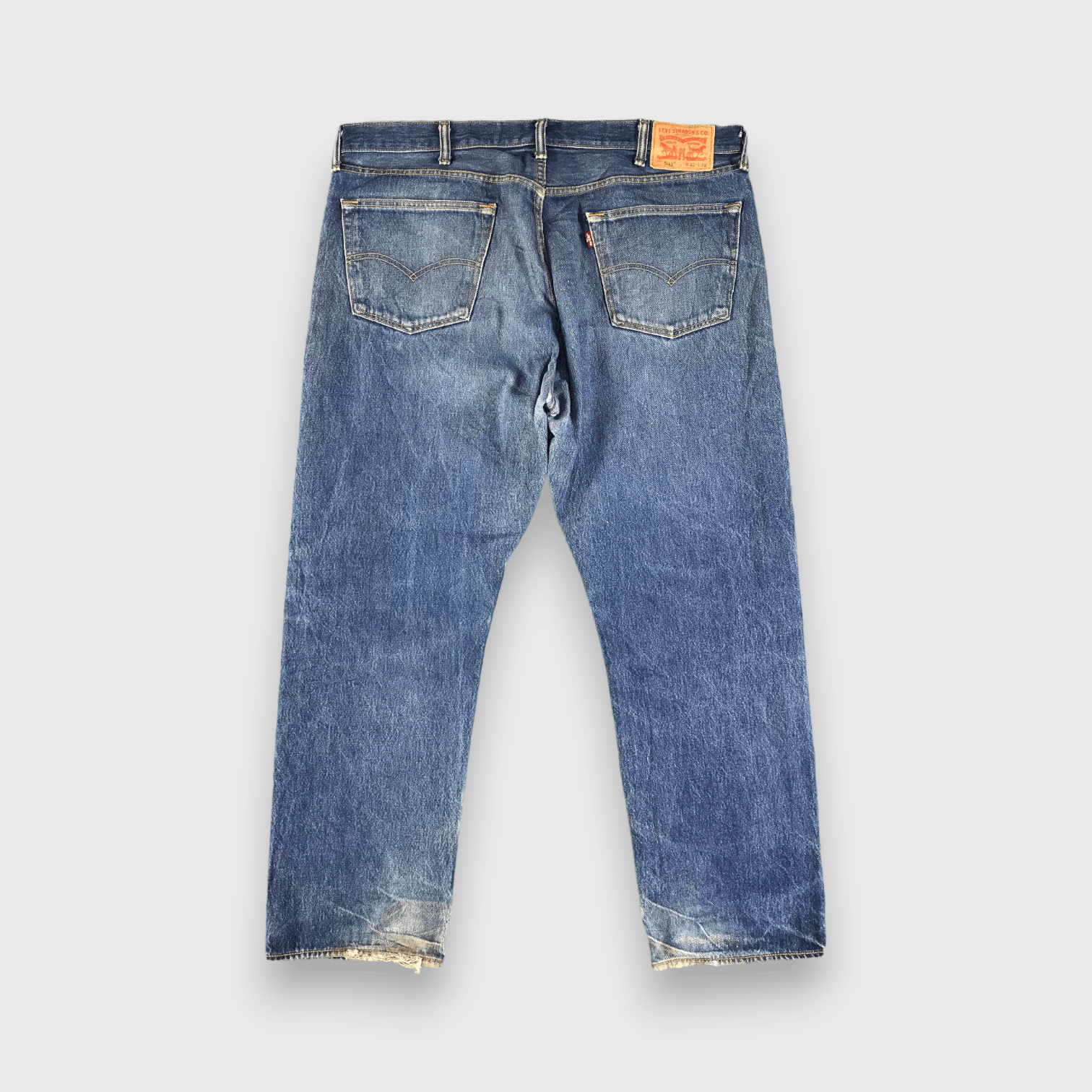 Levi's Vintage Blue Wash Levis 501 Jeans-J3072 Size US 41 - 2 Thumbnail