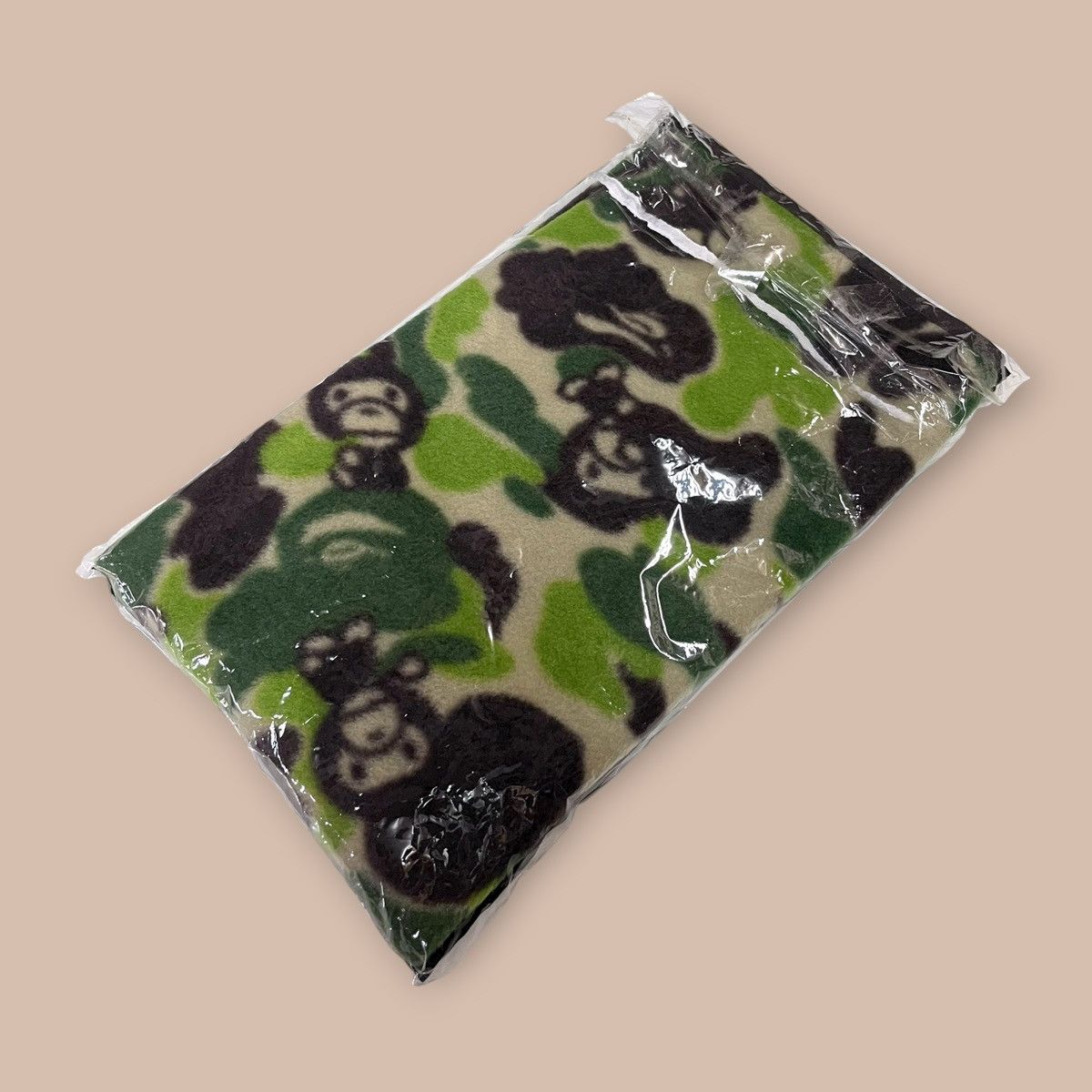 Bape A BATHING APE BABY MILO CAMO FLEECE TOWEL GREEN Size ONE SIZE - 7 Thumbnail