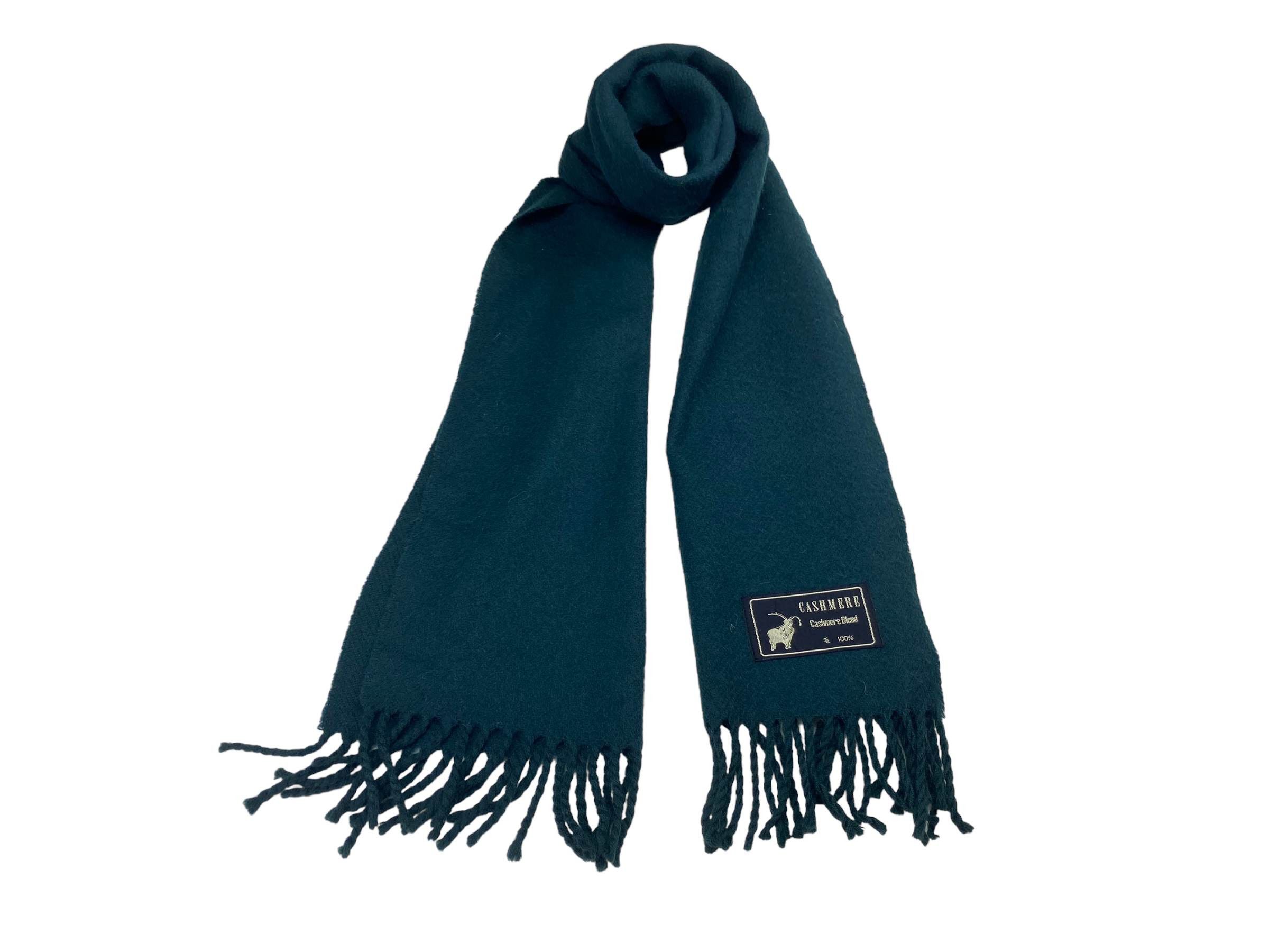 Vintage Vintage Pure Cashmere Scarf - Soft Luxe Winter Accessory Size ONE SIZE - 1 Thumbnail