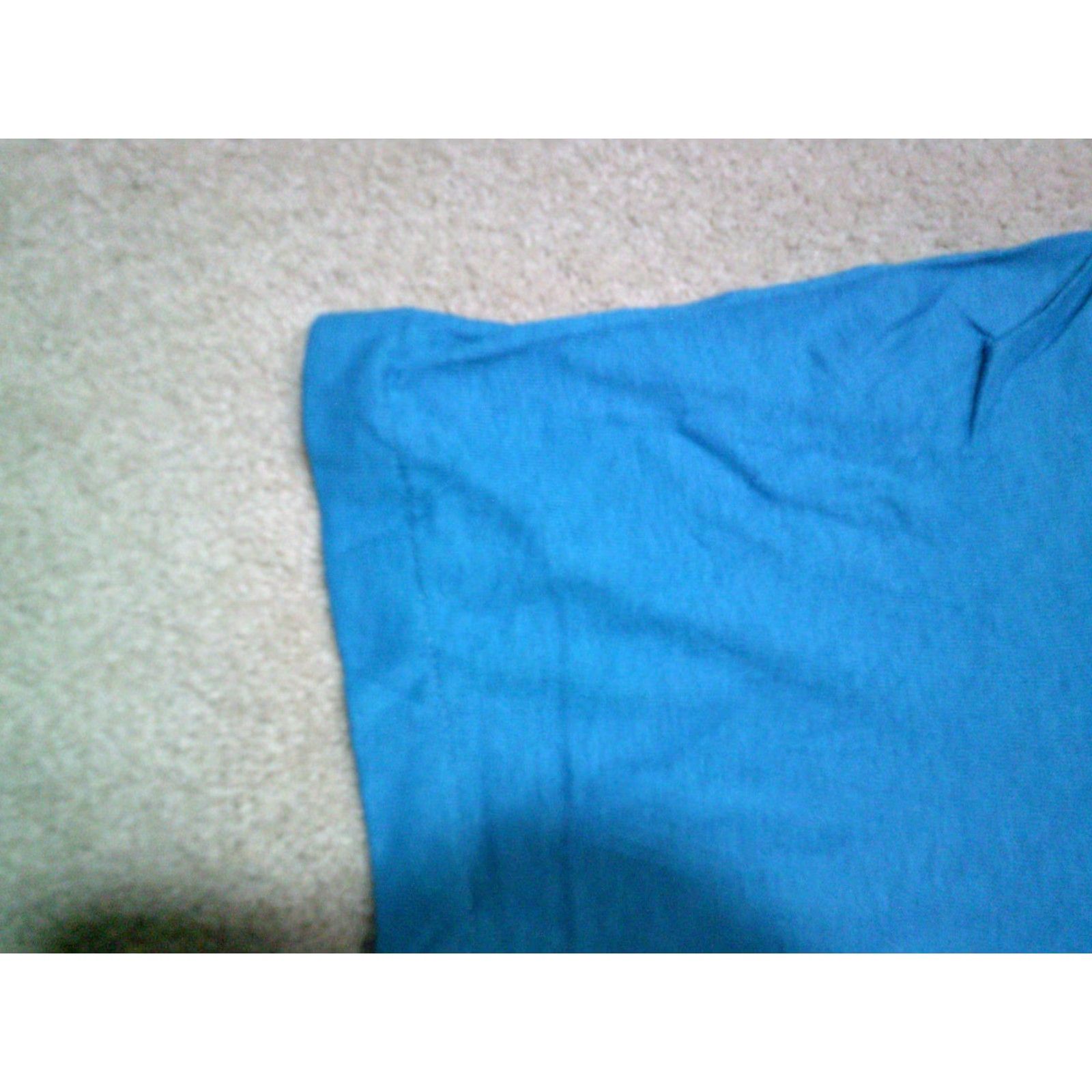 Hanes VINTAGE 80s Hanes Beefy-T T-Shirt Mens XL Blue Short Sleeve Crew Neck Size US XL / EU 56 / 4 - 4 Thumbnail