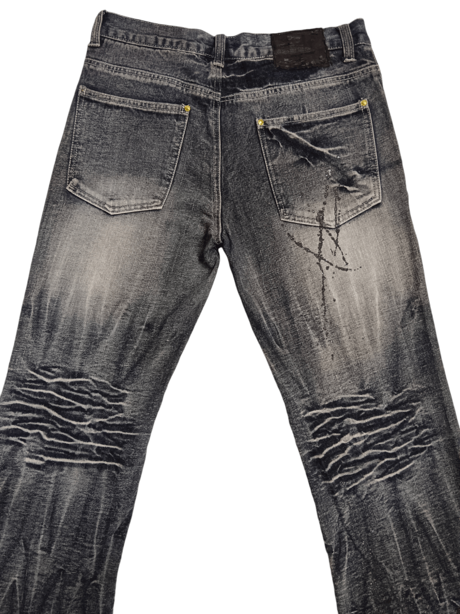 LOWBOX 🔥Binding Offer🔥 Zerosail Reflective Splash Flare Denim Size US 32 / EU 48 - 6 Thumbnail