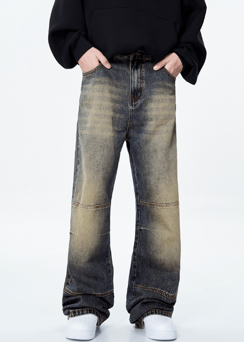 Japanese Brand × Jean American retro distressed straight casual fashion jeans Size US 32 / EU 48 - 2 Thumbnail