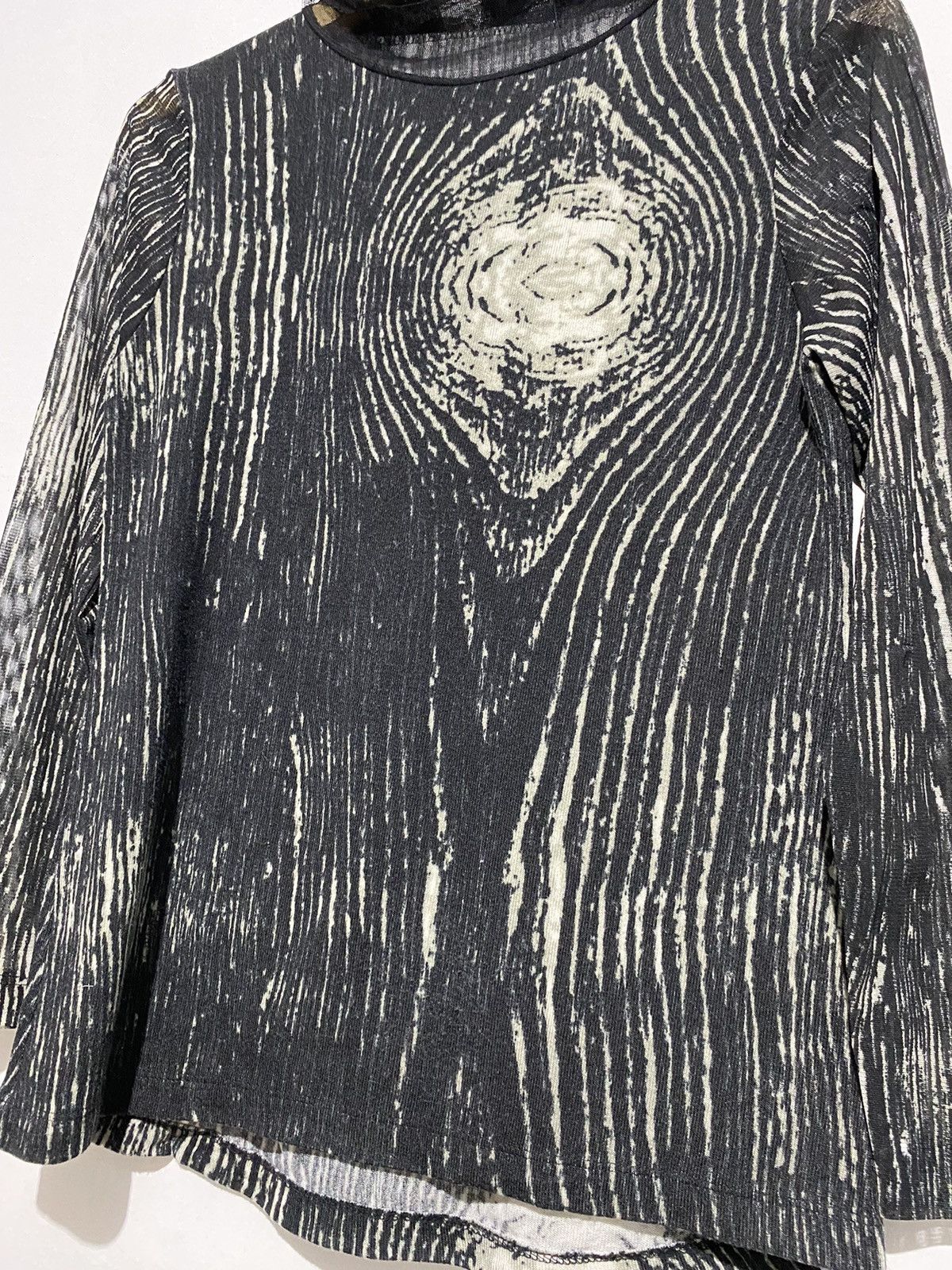 Japanese Brand × Vintage Japanese Jpg style mesh top longsleeve Size US M / EU 48-50 / 2 - 4 Thumbnail