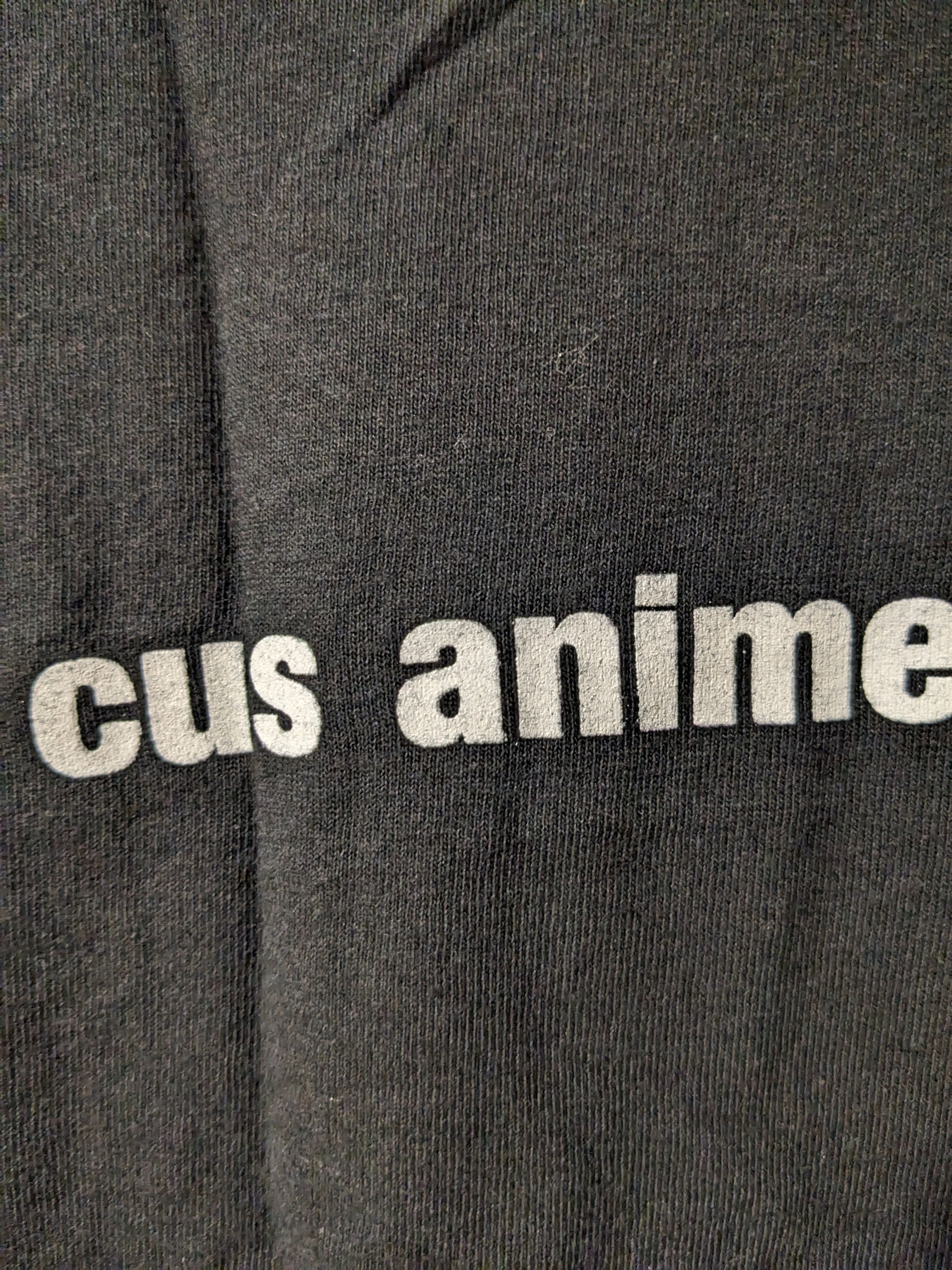 Cartoon Network × Vintage Vintage Y2K Adult Swim Cus Anime is Teh Employee T-Shirt Size US M / EU 48-50 / 2 - 2 Thumbnail