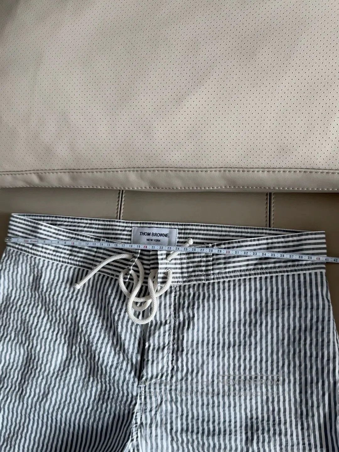 Thom Browne Thom Browne Striped Drawstring Shorts. Size US 28 / EU 44 - 4 Thumbnail