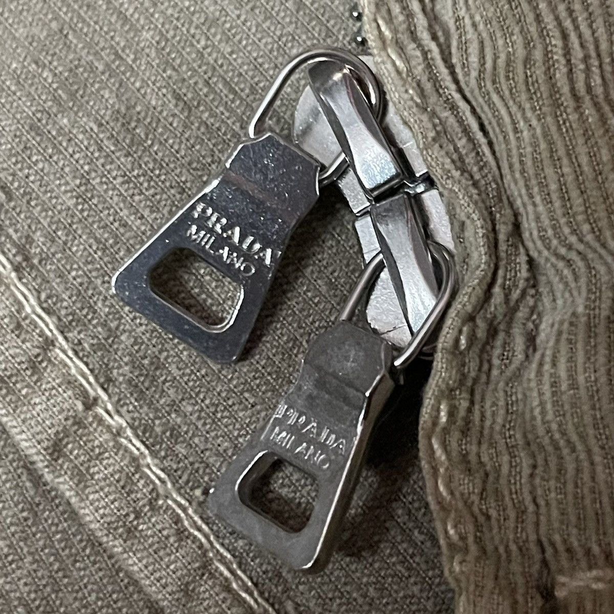 Prada Prada Corduroy zipper shirt Size US S / EU 44-46 / 1 - 7 Thumbnail