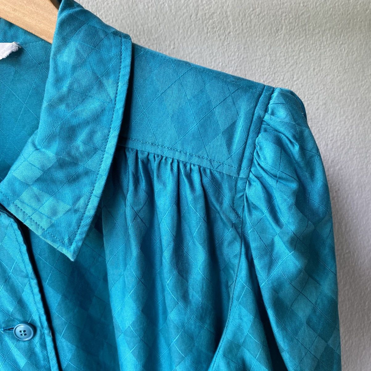 Givenchy Givenchy Life Diamond-Textured Puff Sleeve Blouse Size M / US 6-8 / IT 42-44 - 4 Thumbnail