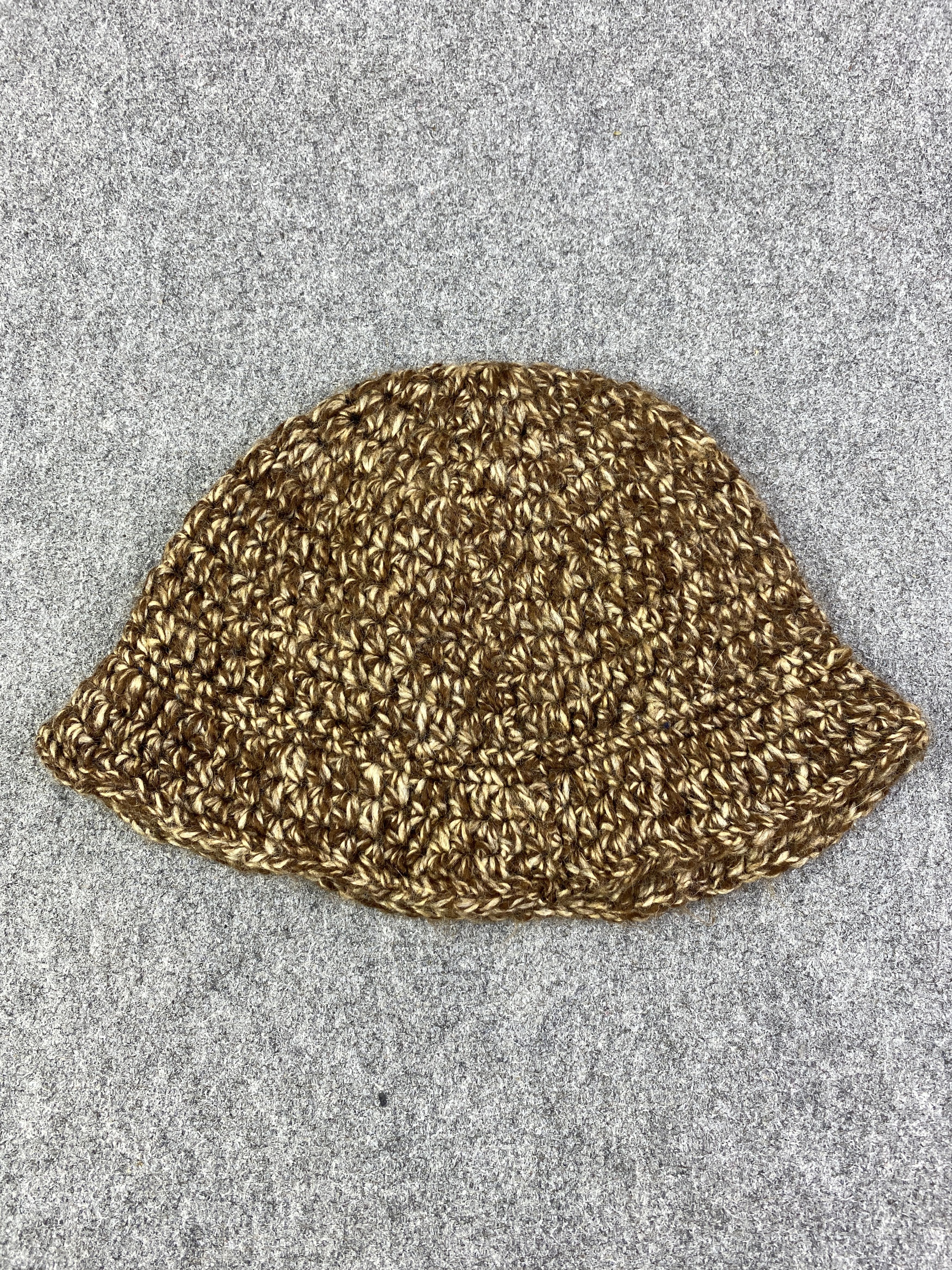 Japanese Brand Japanese Brand Knit Bucket Hat / Fisherman Hat BA0198 Size ONE SIZE - 4 Thumbnail