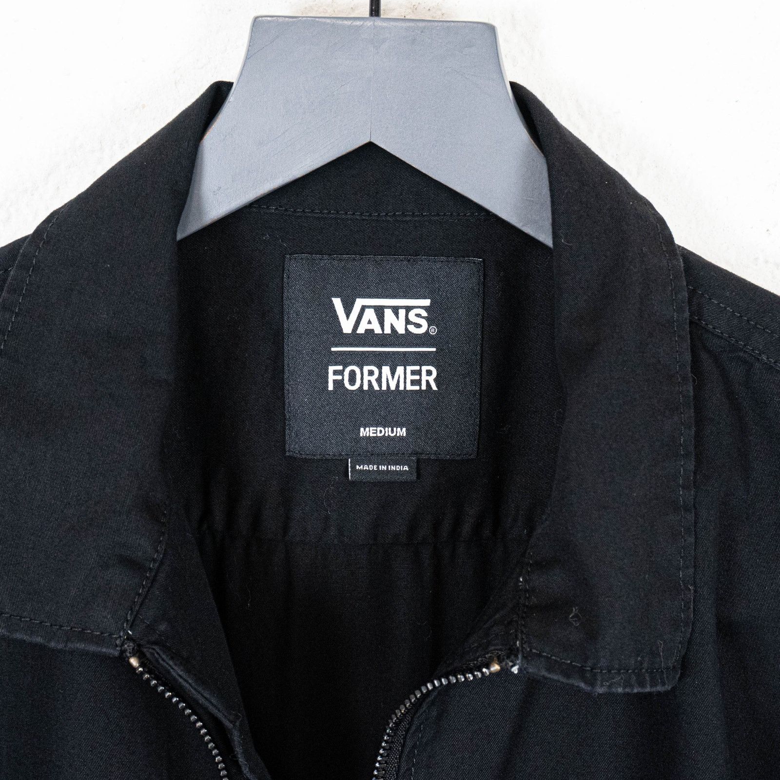 Vans VANS x FORMER Short Sleeve Zip up Shirt in Black size Medium Size US M / EU 48-50 / 2 - 2 Thumbnail