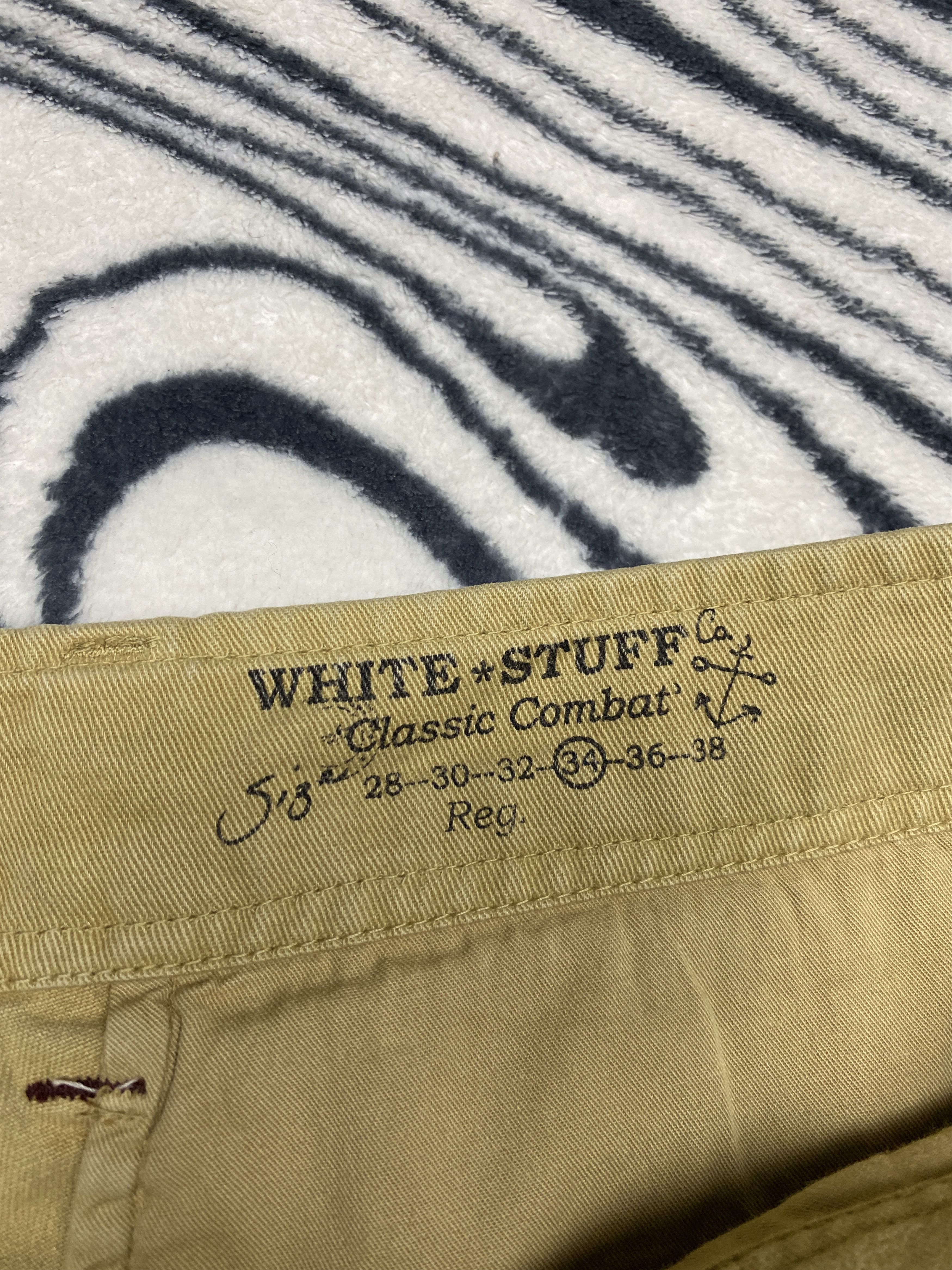 20471120 Vintage Mens Military Cargo Pants Y2K Size US 34 / EU 50 - 3 Thumbnail