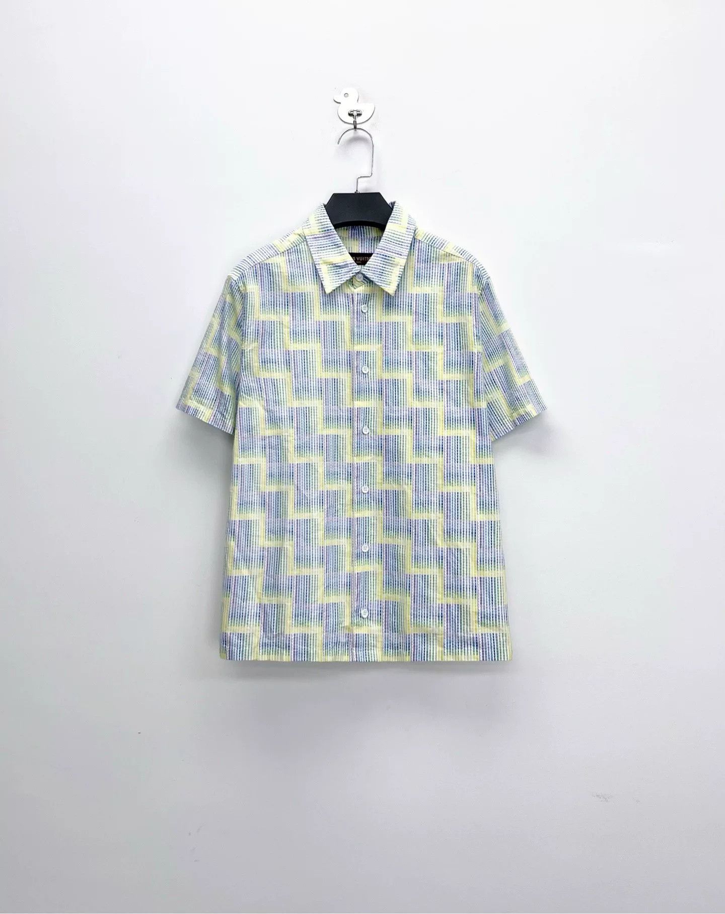 Louis Vuitton Louis Vuitton 2025 Blue-Green Gradient Shirt Size US XS / EU 42 / 0 - 1 Thumbnail