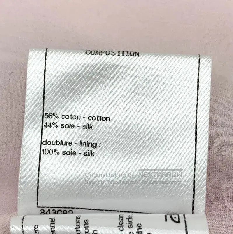 Chanel Chanel Pink Cotton Women's Jacket . Size XXS / US 00 / IT 34 - 6 Thumbnail