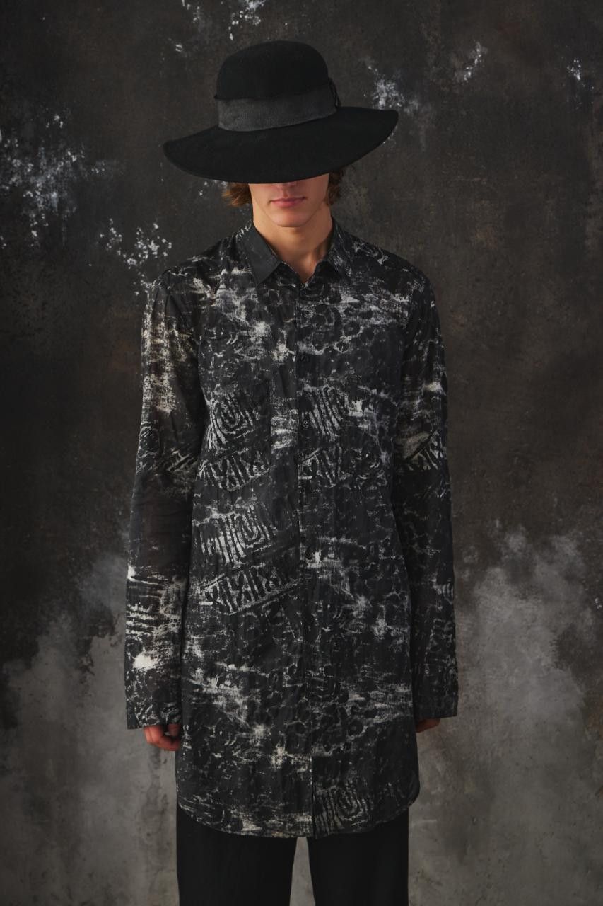 Damir Doma Damir Doma Marble Abstract Long Shirt Size US S / EU 44-46 / 1 - 1 Thumbnail