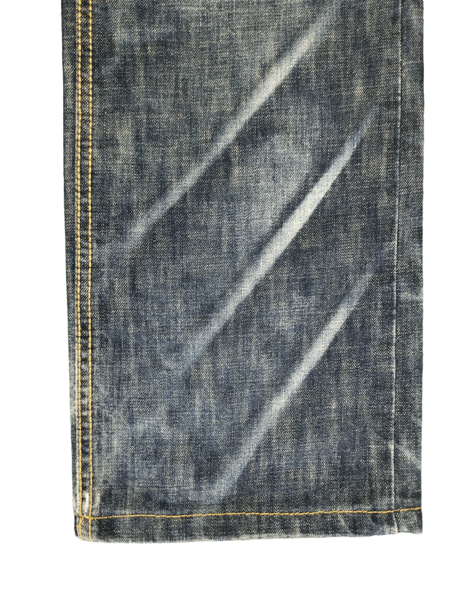 Hysteric Glamour Vintage Y2k Lolita Loose Denim Jeans Wide Leg Streetwear Size US 33 - 11 Thumbnail