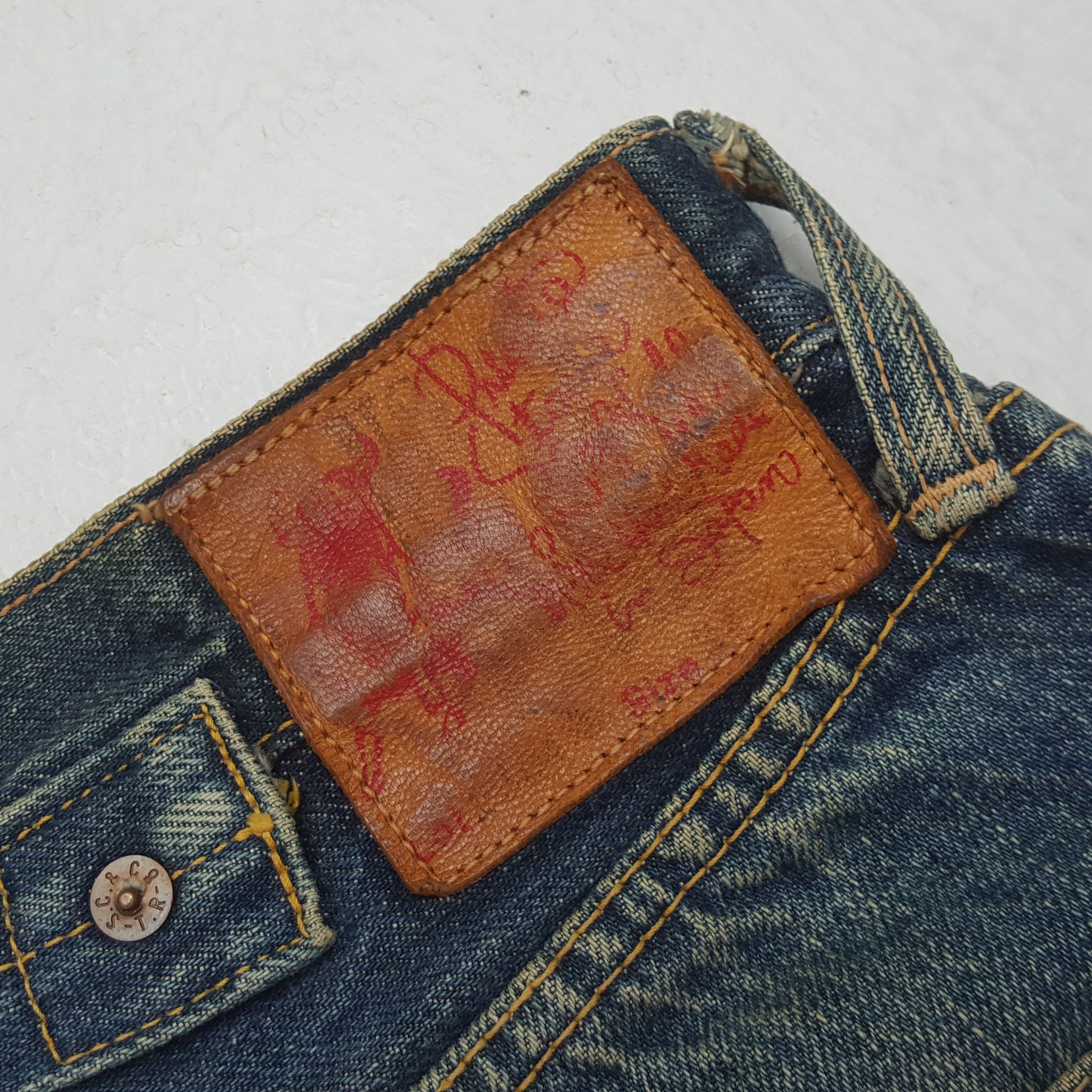 Evisu Vintage Evis Japanese Brand Daicock Custom Style Jeans RR11 Size US 26 / EU 42 - 15 Thumbnail